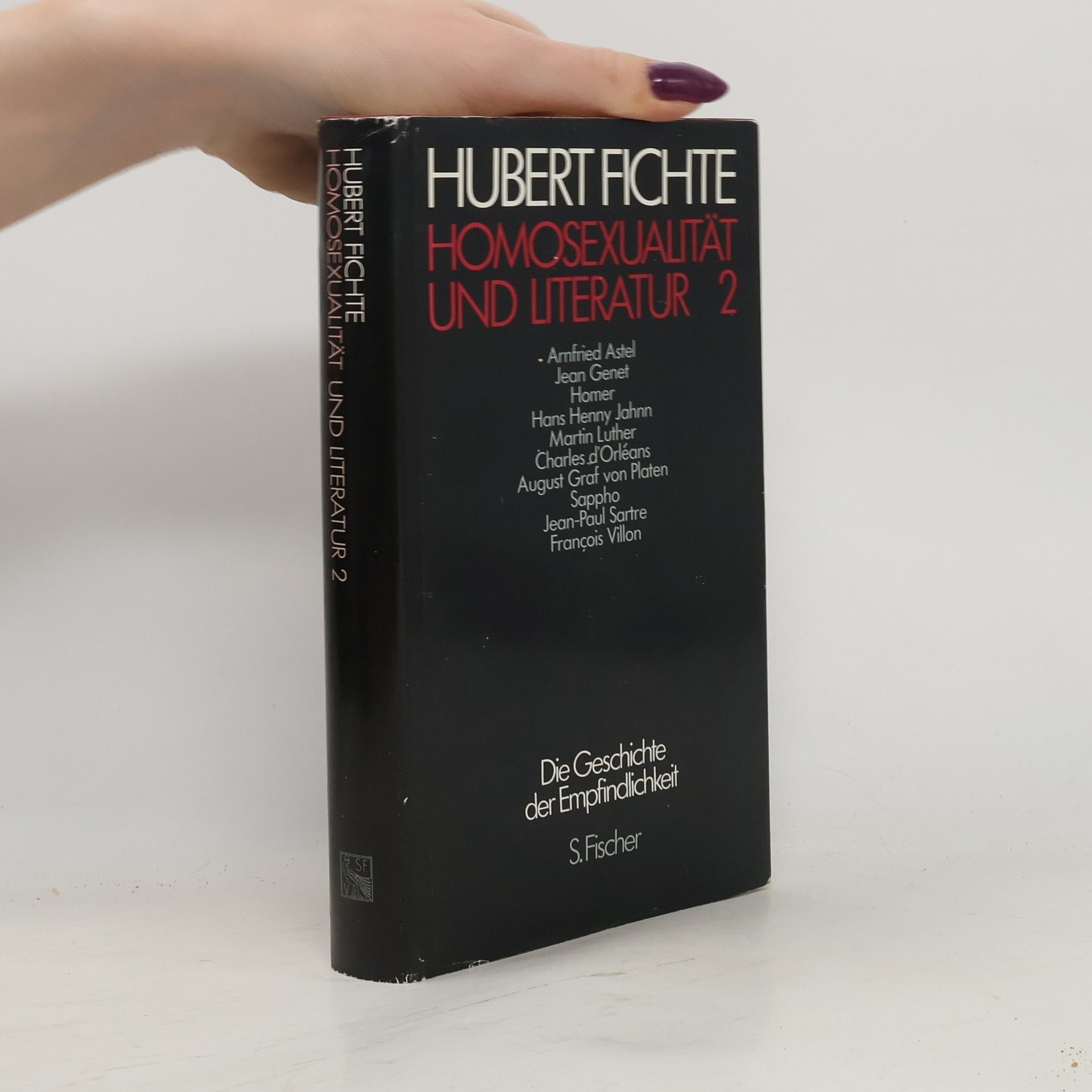Hubert Fichte Homosexualität und Literatur 2
