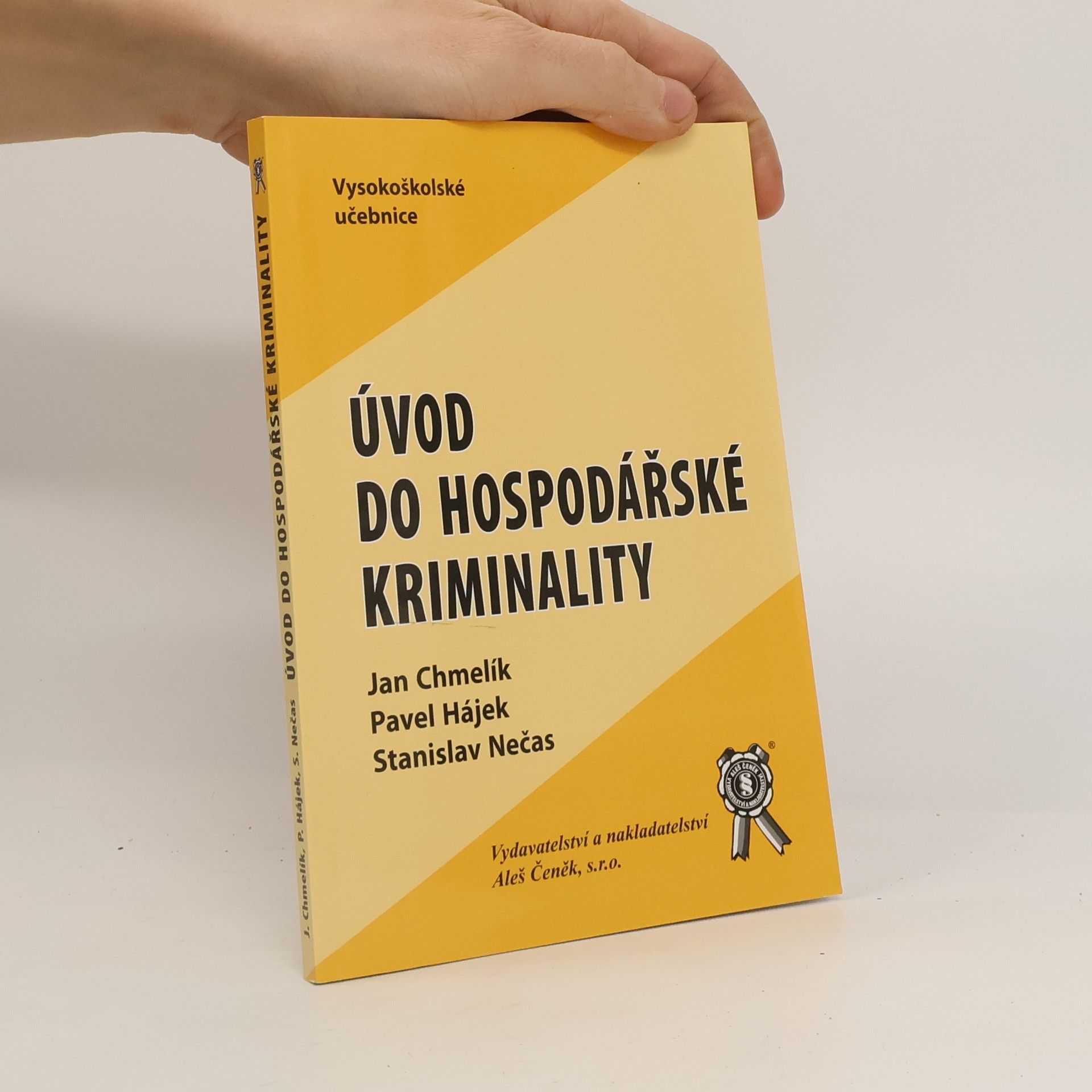 Jan Chmelík Úvod do hospodářské kriminality