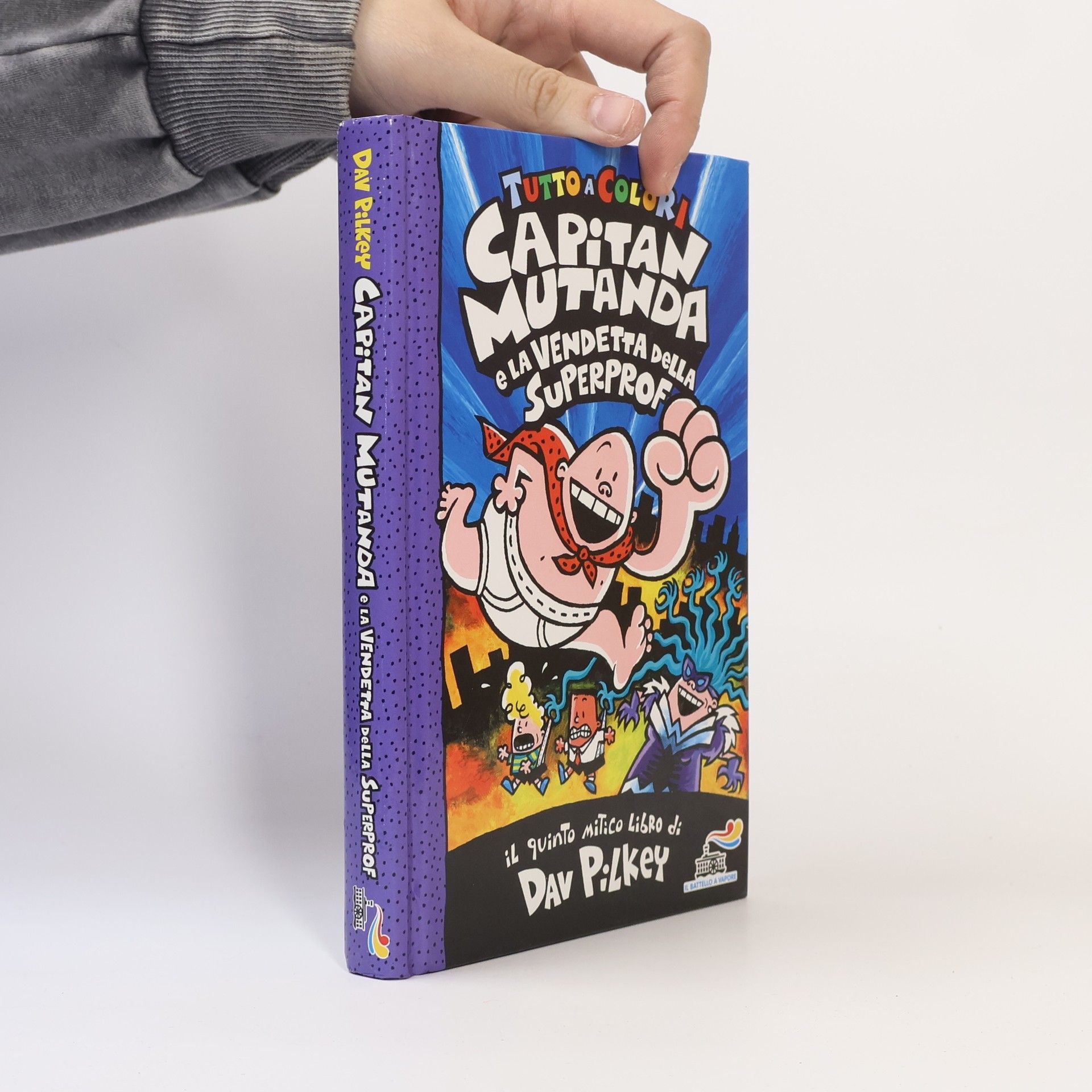 Dav Pilkey Capitan Mutanda e la vendetta della Superprof