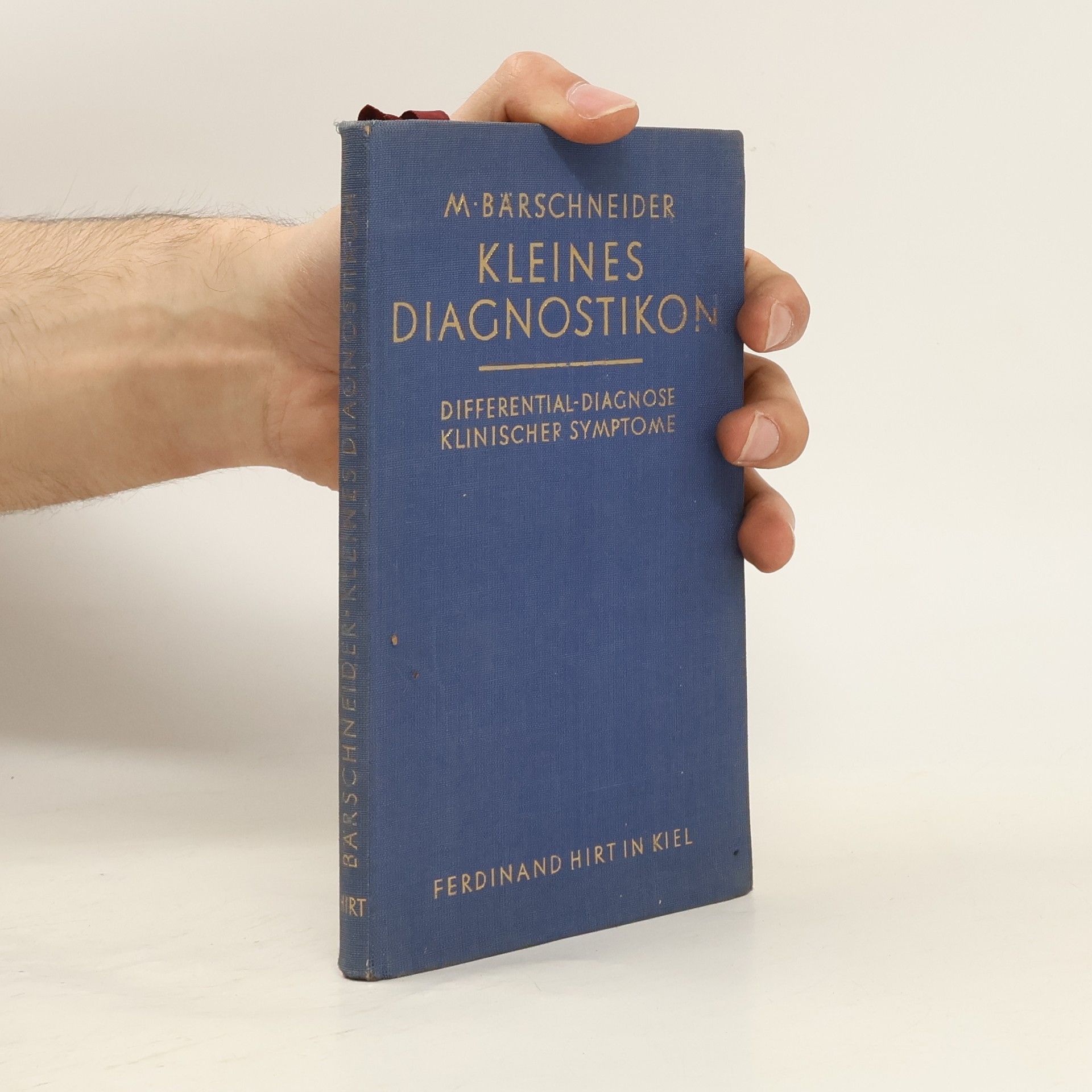 Max Bärschneider Kleines Diagnostikon