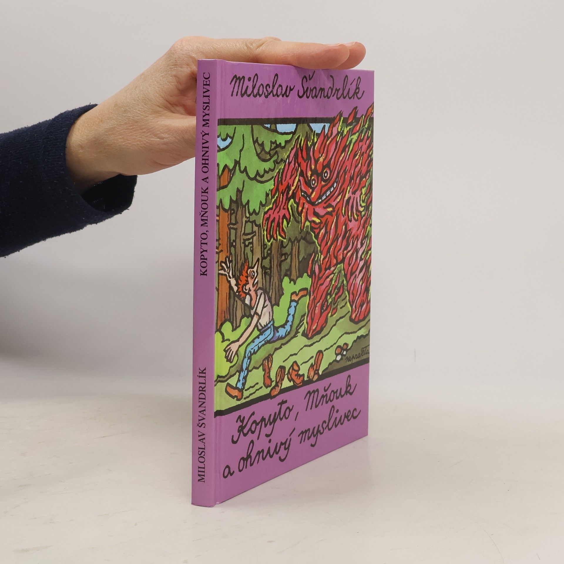Miloslav Švandrlík Kopyto, Mňouk a ohnivý myslivec