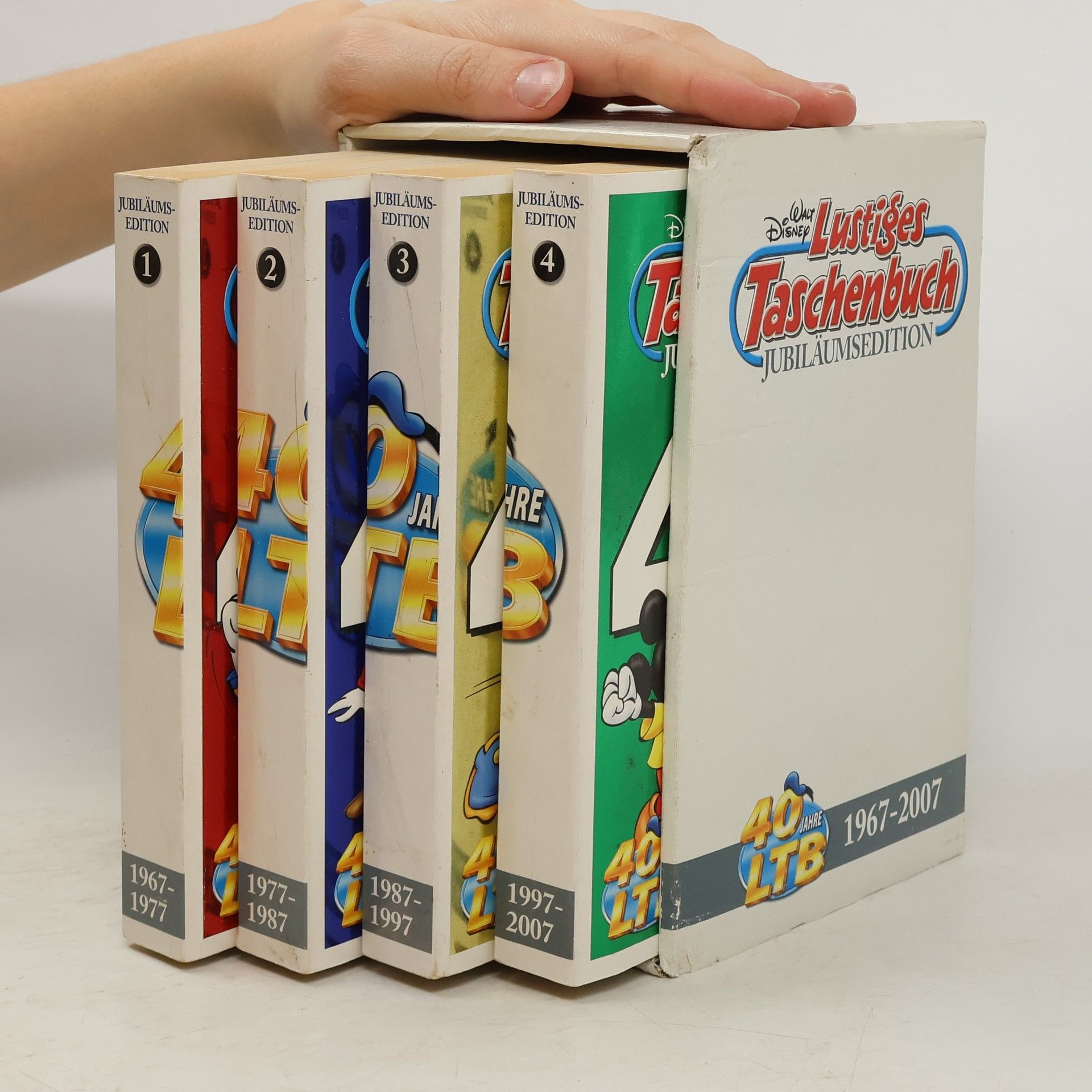 Walt Disney Lustiges Taschenbuch: Jubiläumsedition 1-4