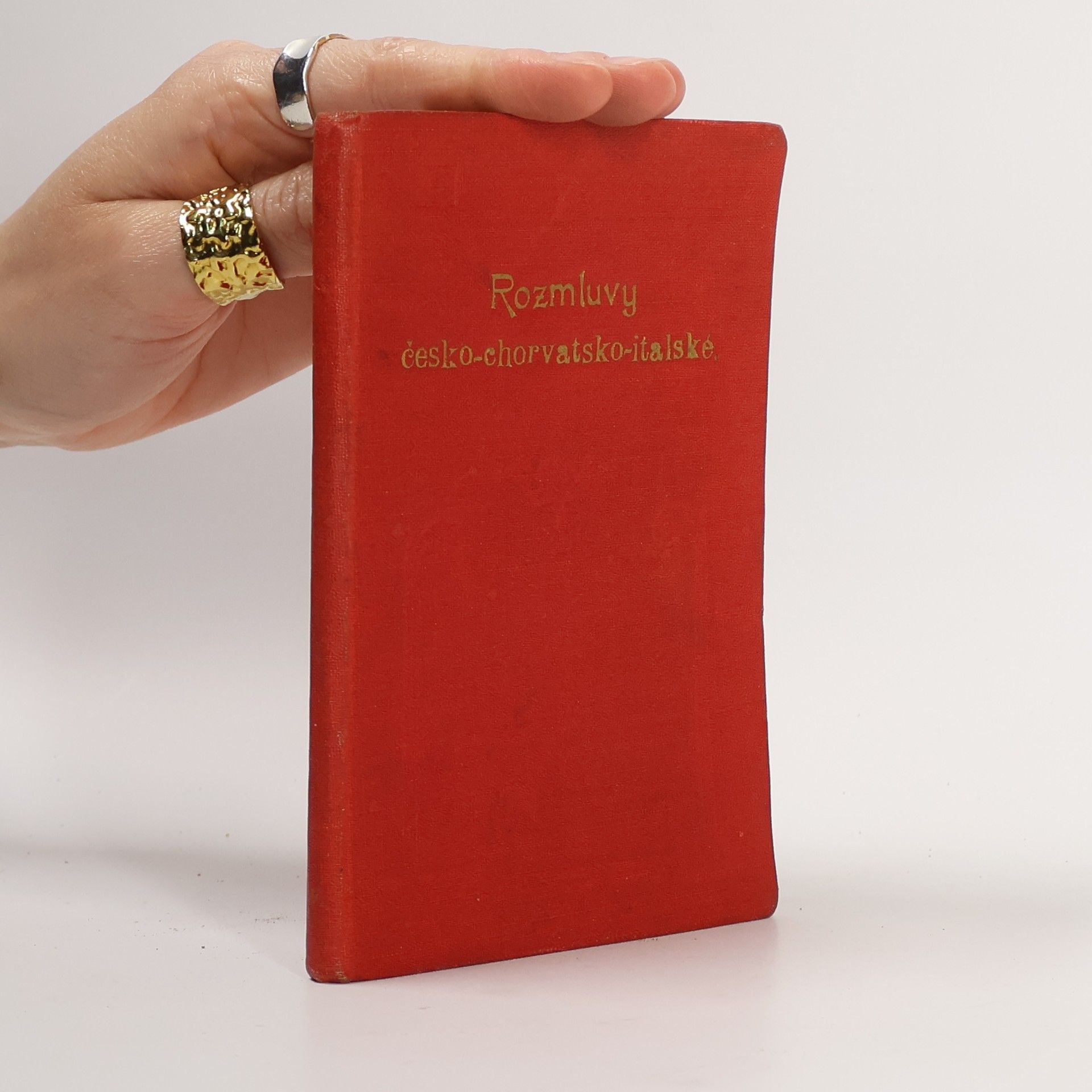 Jacob Pfeffer Rozmluvy česko-chorvatsko-italské