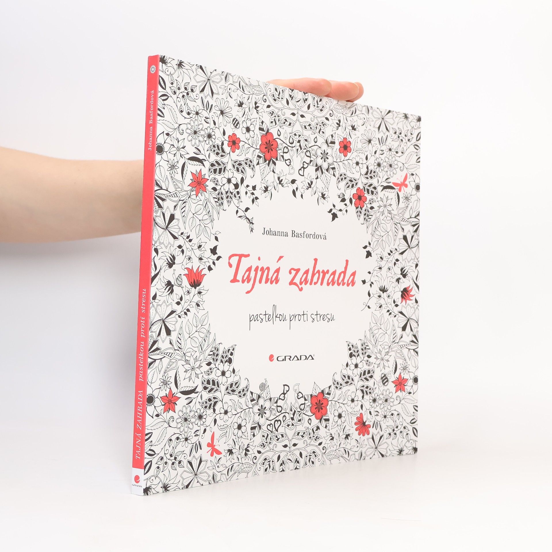 Johanna Basford Tajná zahrada. pastelkou proti stresu