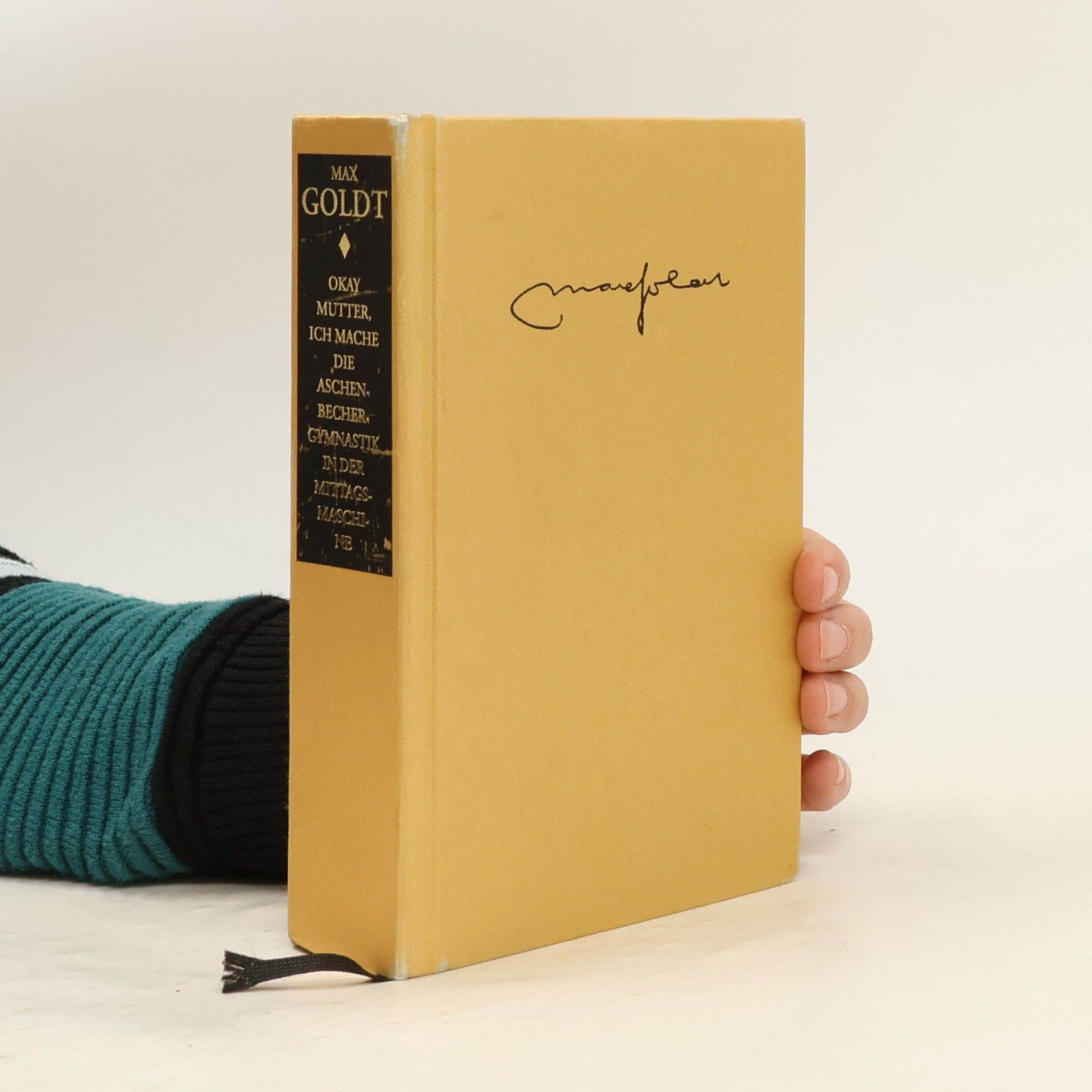 Max Goldt Okay Mutter, ich mache die Aschenbechergymnastik in der Mittagsmaschine