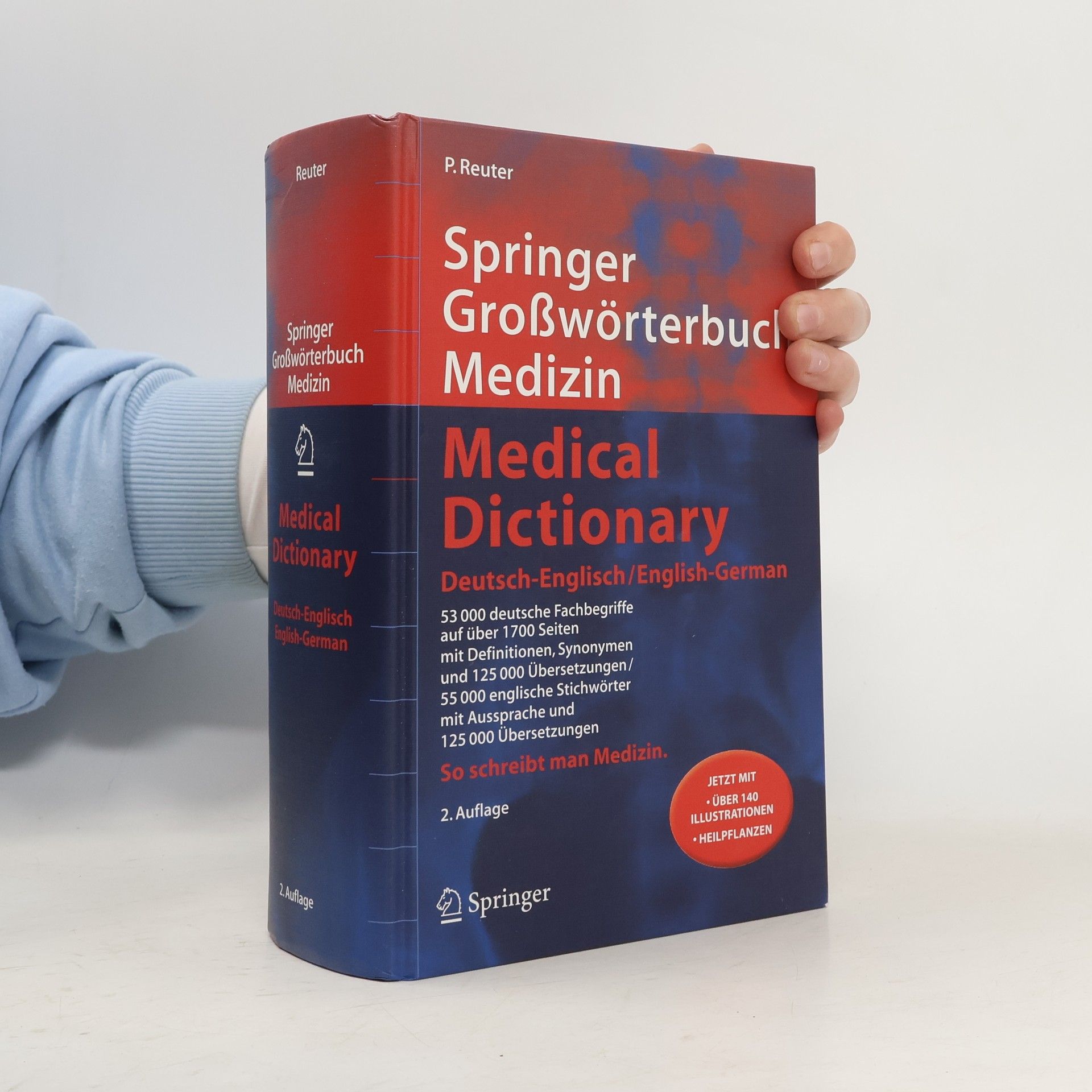 Peter Reuter Springer-Wörterbuch: Springer Großwörterbuch Medizin - 2. Auflage