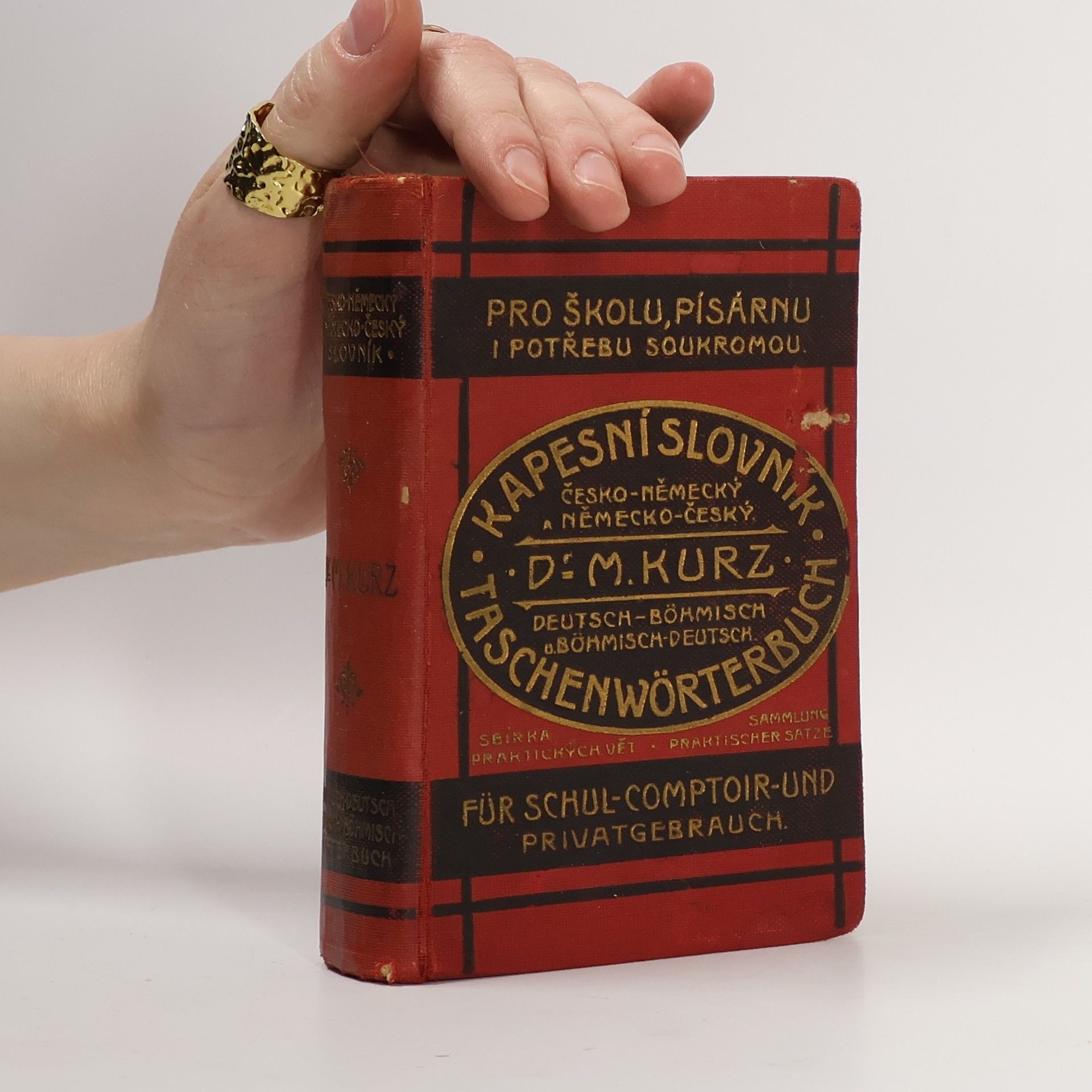 František Věnceslav Autrata  Kapesní slovník jazyka českého a německého. Ve dvou dílech