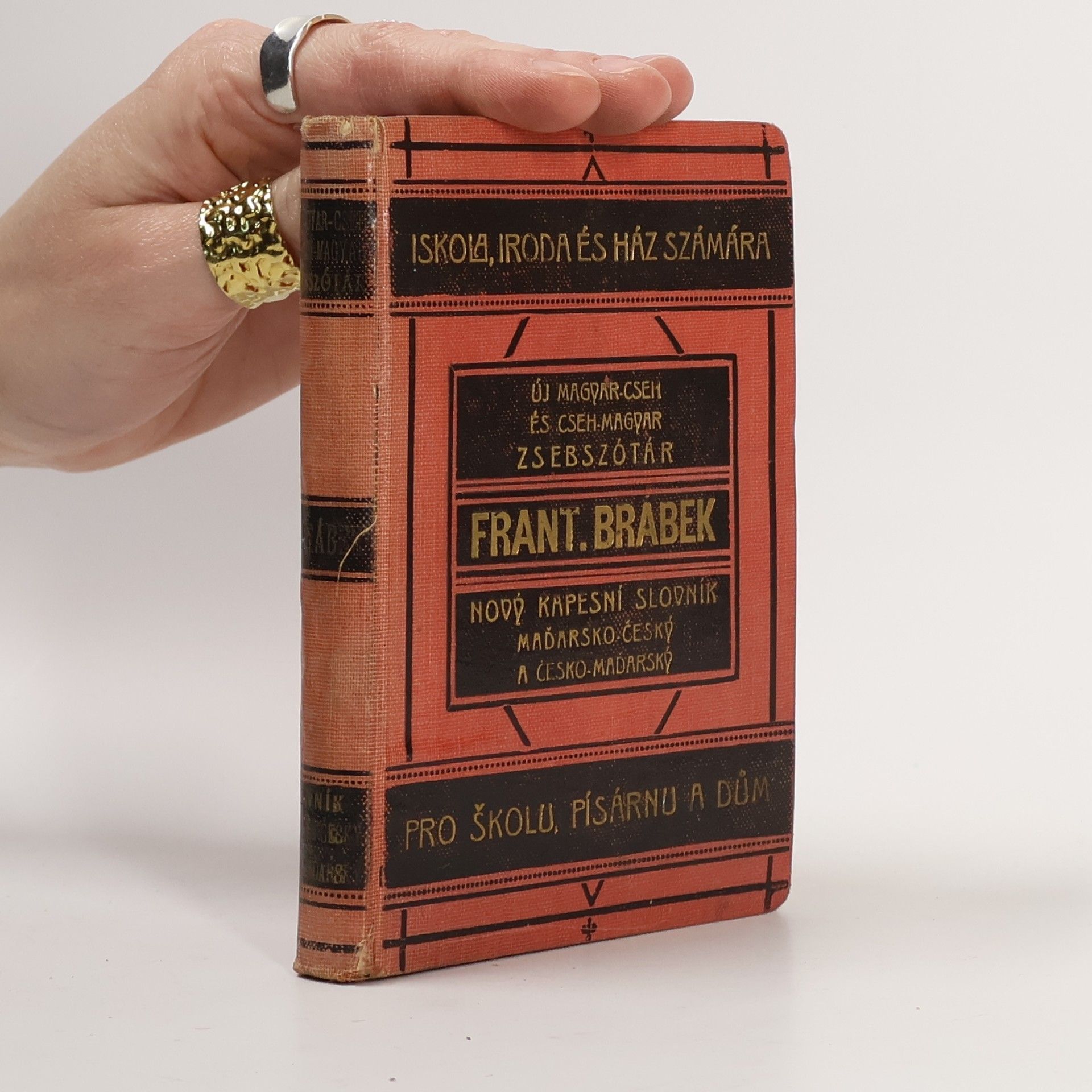 František Brábek Kapesní slovník. Maďarsko-český a česko-maďarský