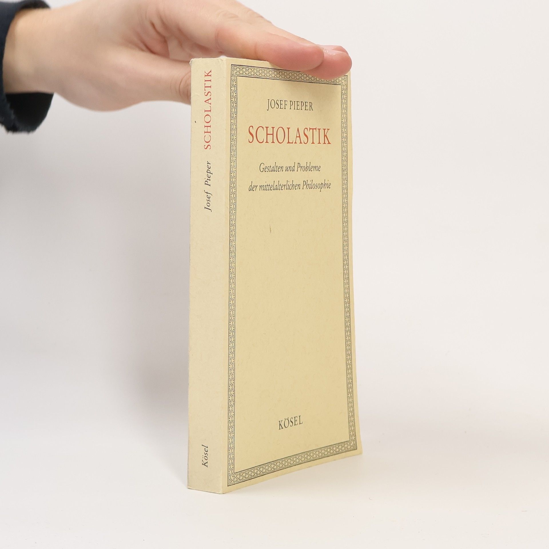 Josef Pieper Scholastik