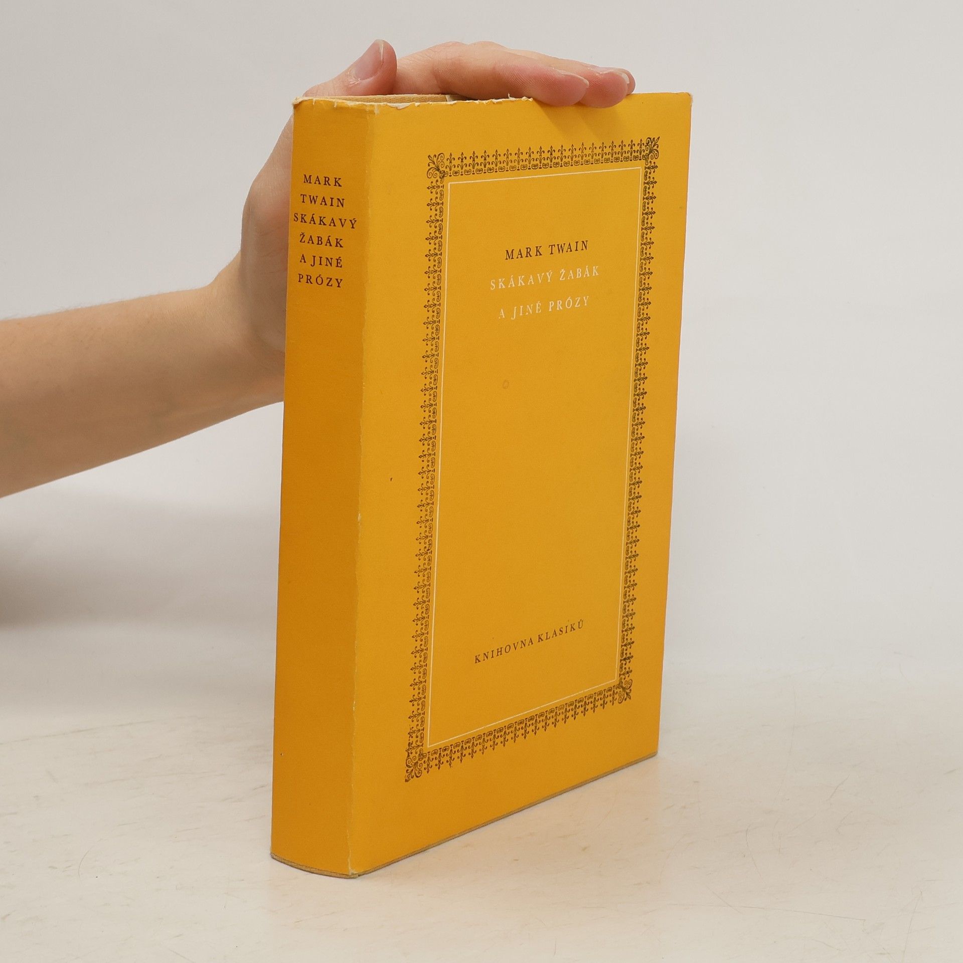 Mark Twain Skákavý žabák a jiné prózy