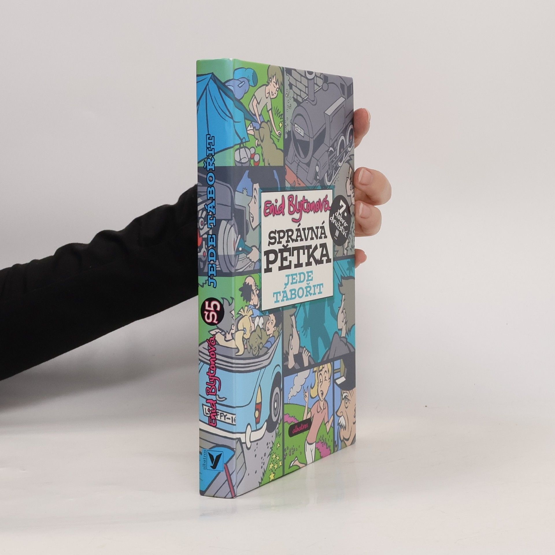 Enid Blyton Správná pětka jede tábořit