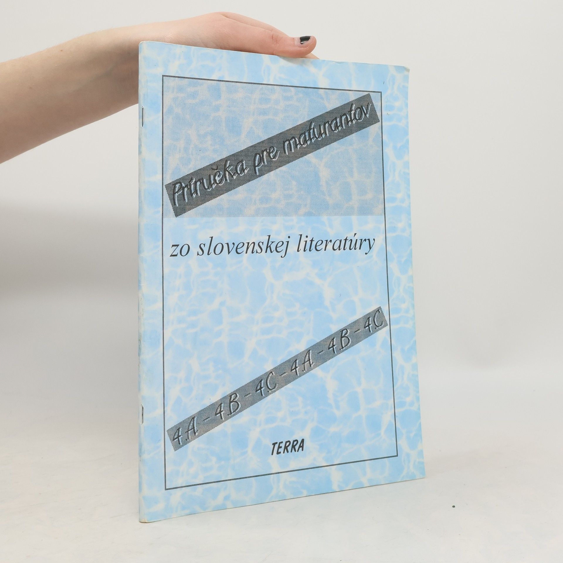 Elena Repassy Príručka pre maturantov zo slovenskej literatúry