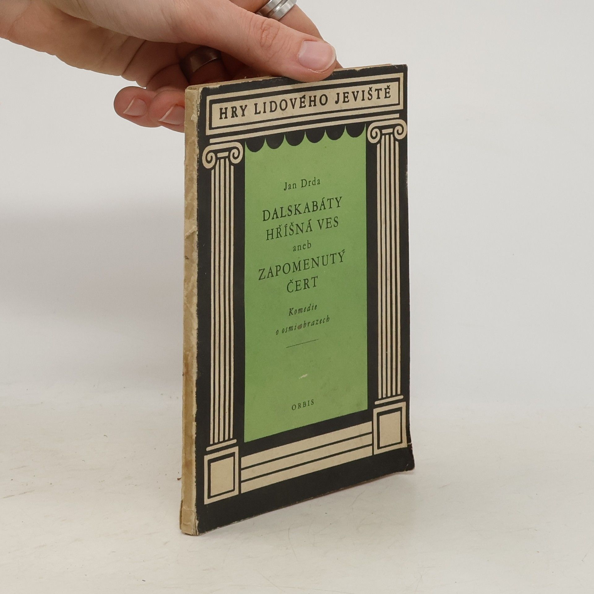 Jan Drda Dalskabáty hříšná ves aneb zapomenutý čert