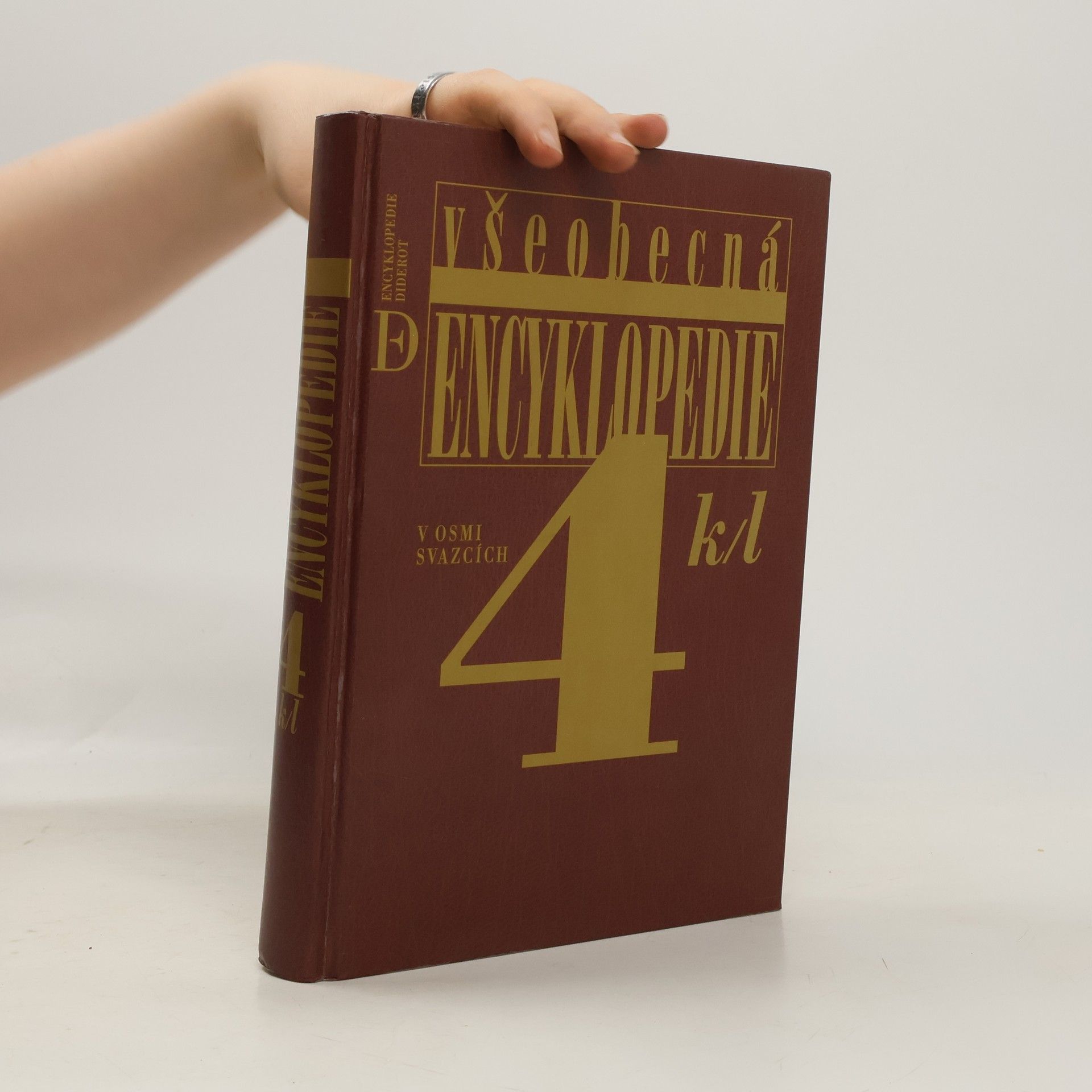 Various authors Všeobecná encyklopedie v osmi svazcích. 4. díl, k-l