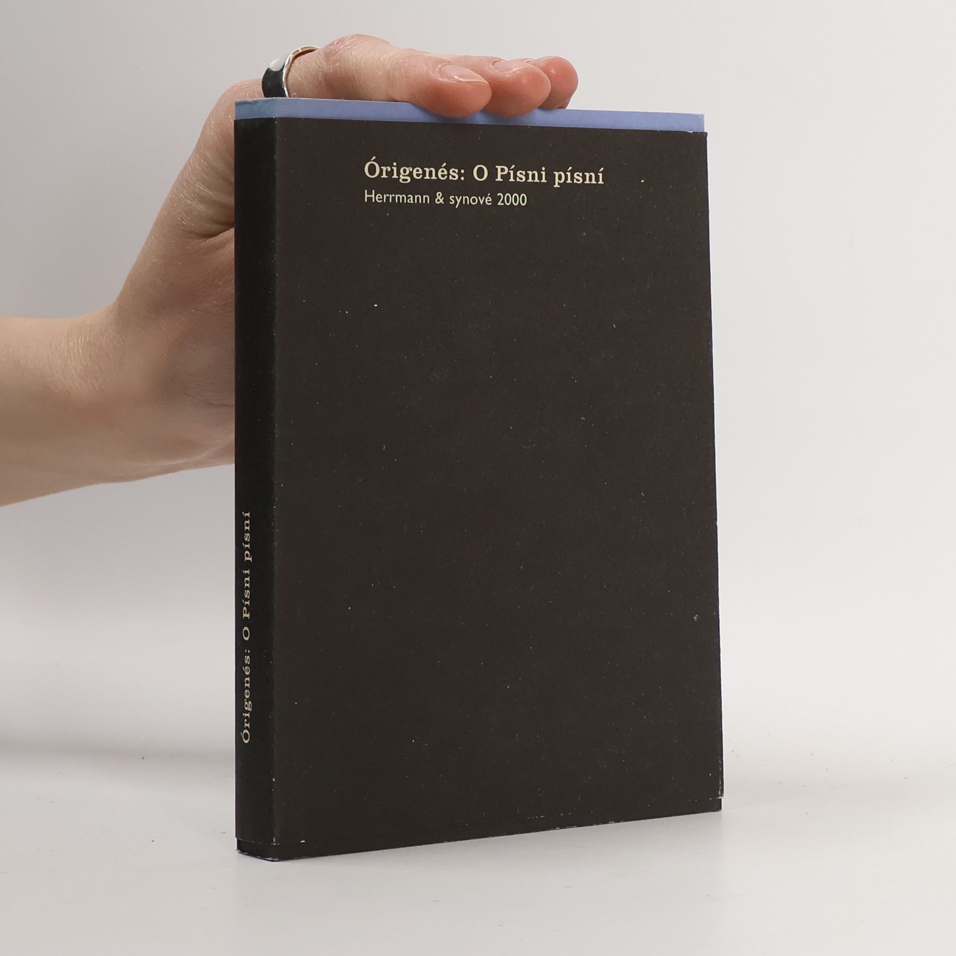 Martin C. Putna Órigenés. O Písni písní