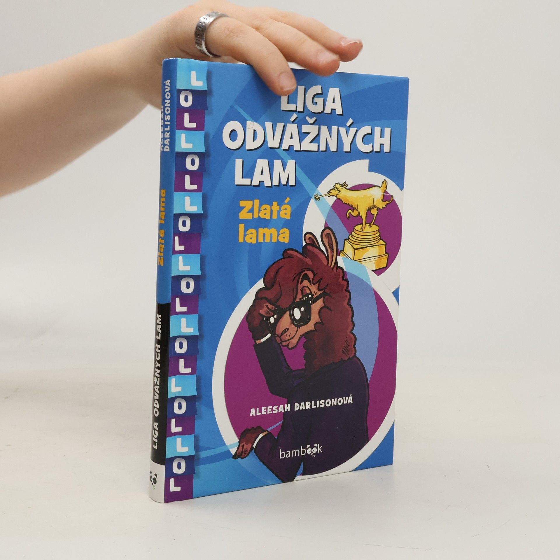 Aleesah Darlison Liga odvážných lam. Zlatá lama