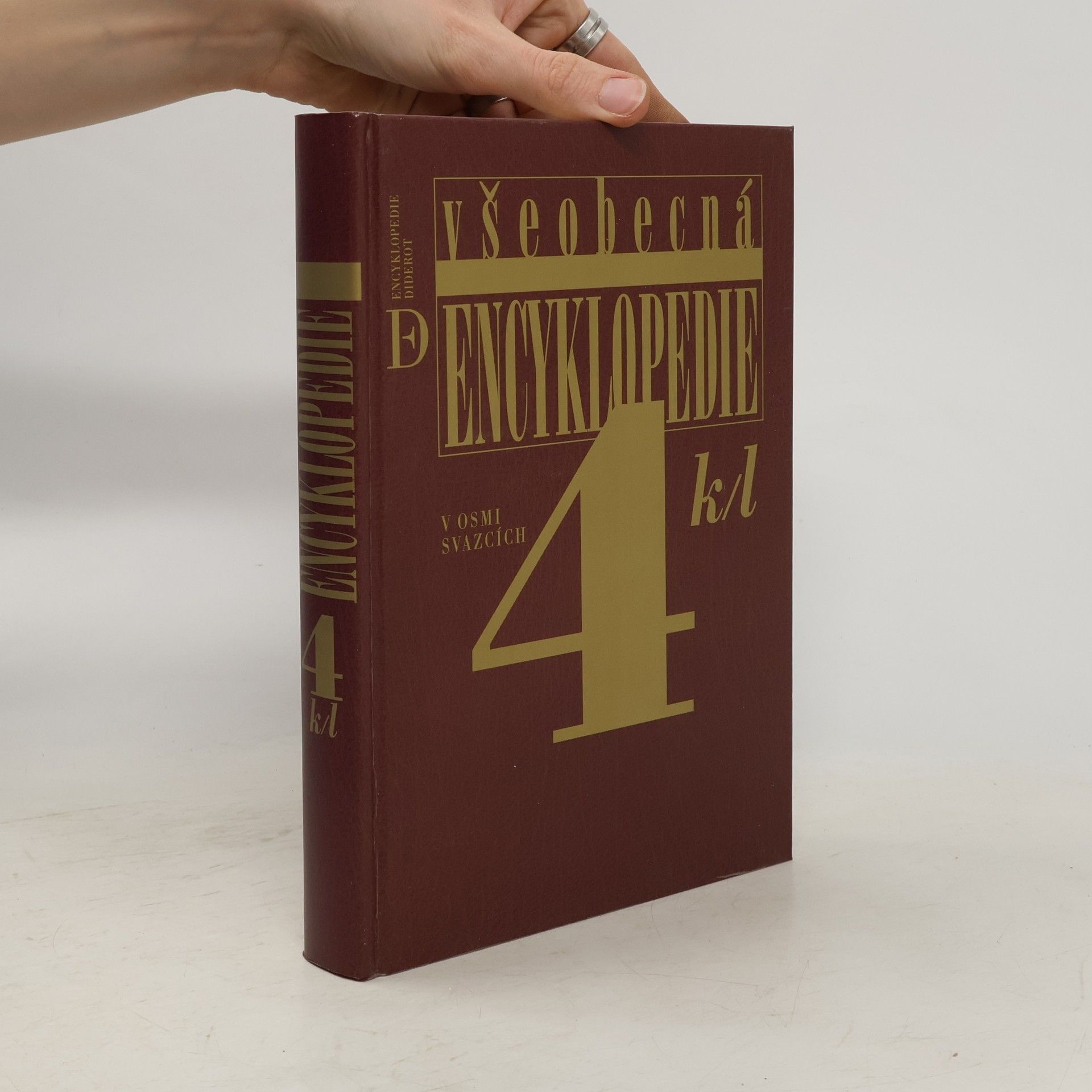 Autorenkollektiv Všeobecná encyklopedie v osmi svazcích. 4. díl, k-l