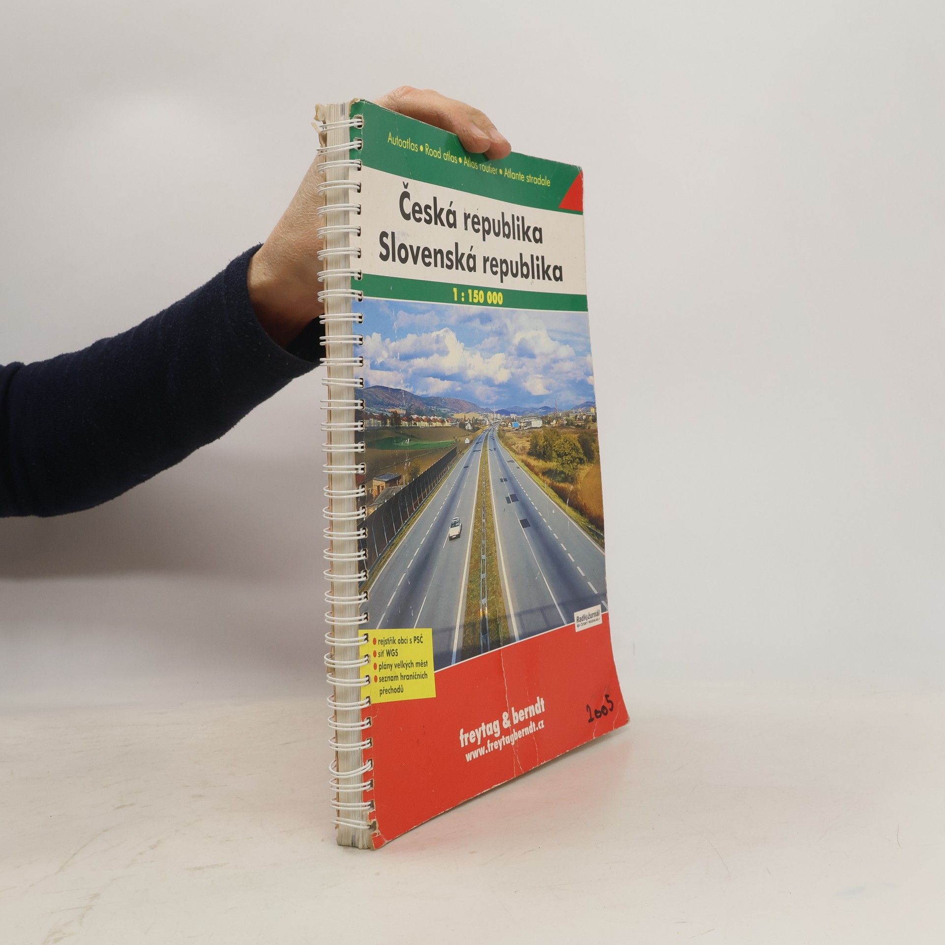 Autores varios Česká republika, Slovenská republika 1:150 000