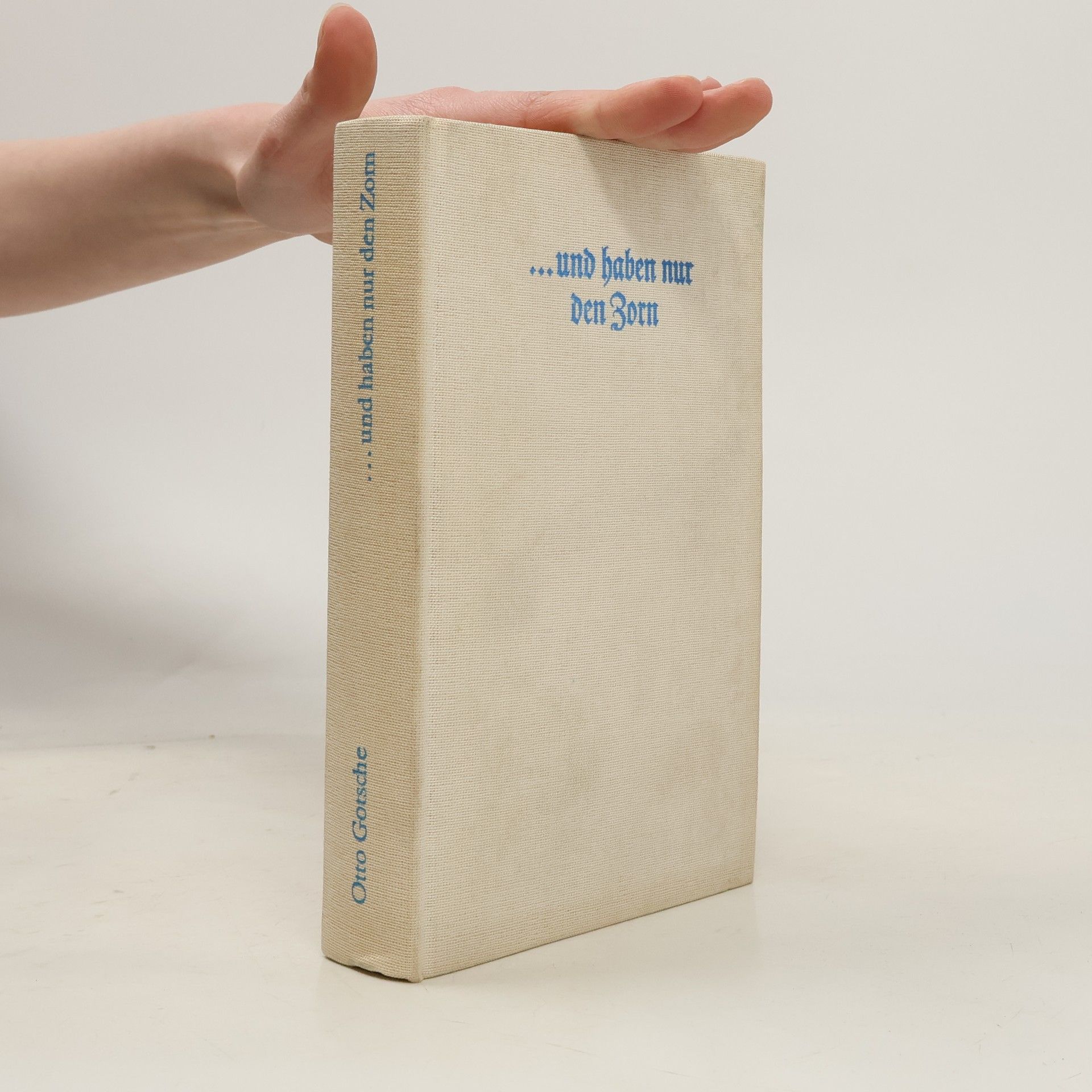 ... und haben nur den Zorn