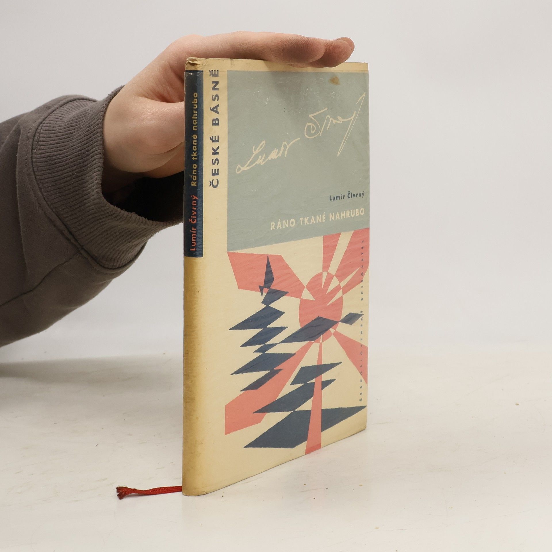 Lumír Čivrný Ráno tkané nahrubo