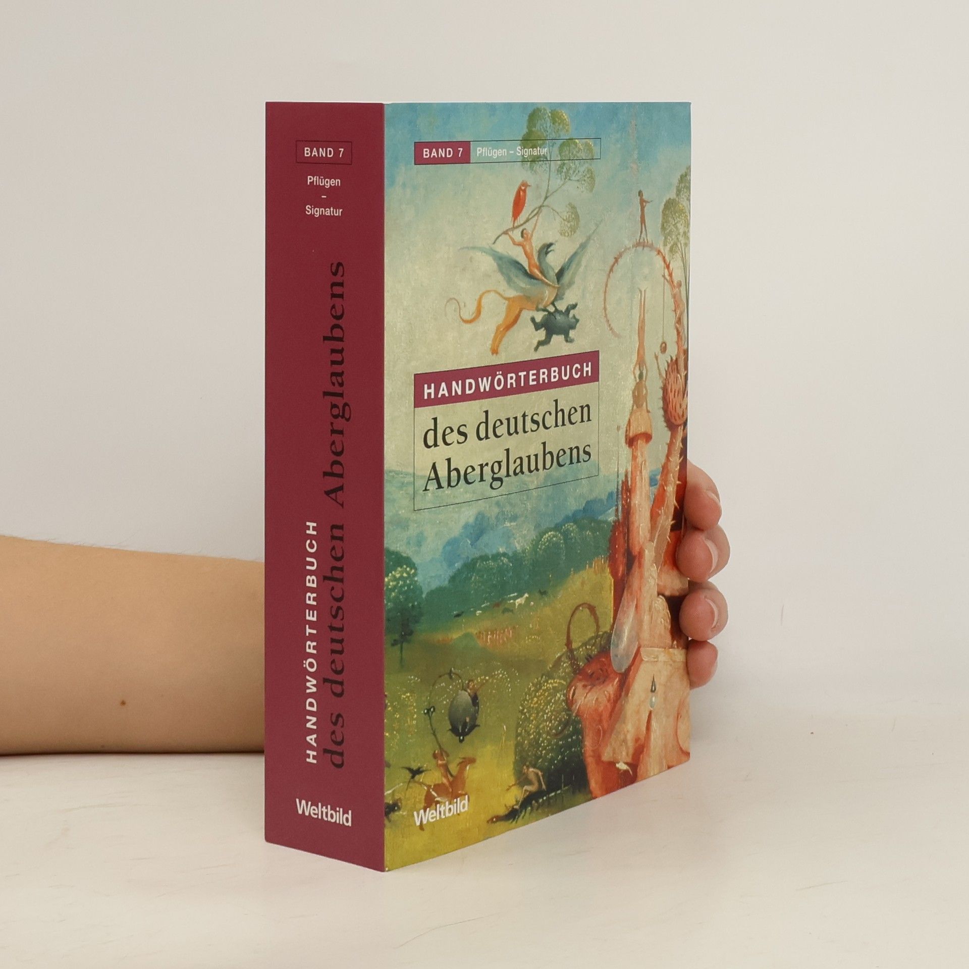 Hanns Baechtold-Stäubli Handwörterbuch des deutschen Aberglaubens 7