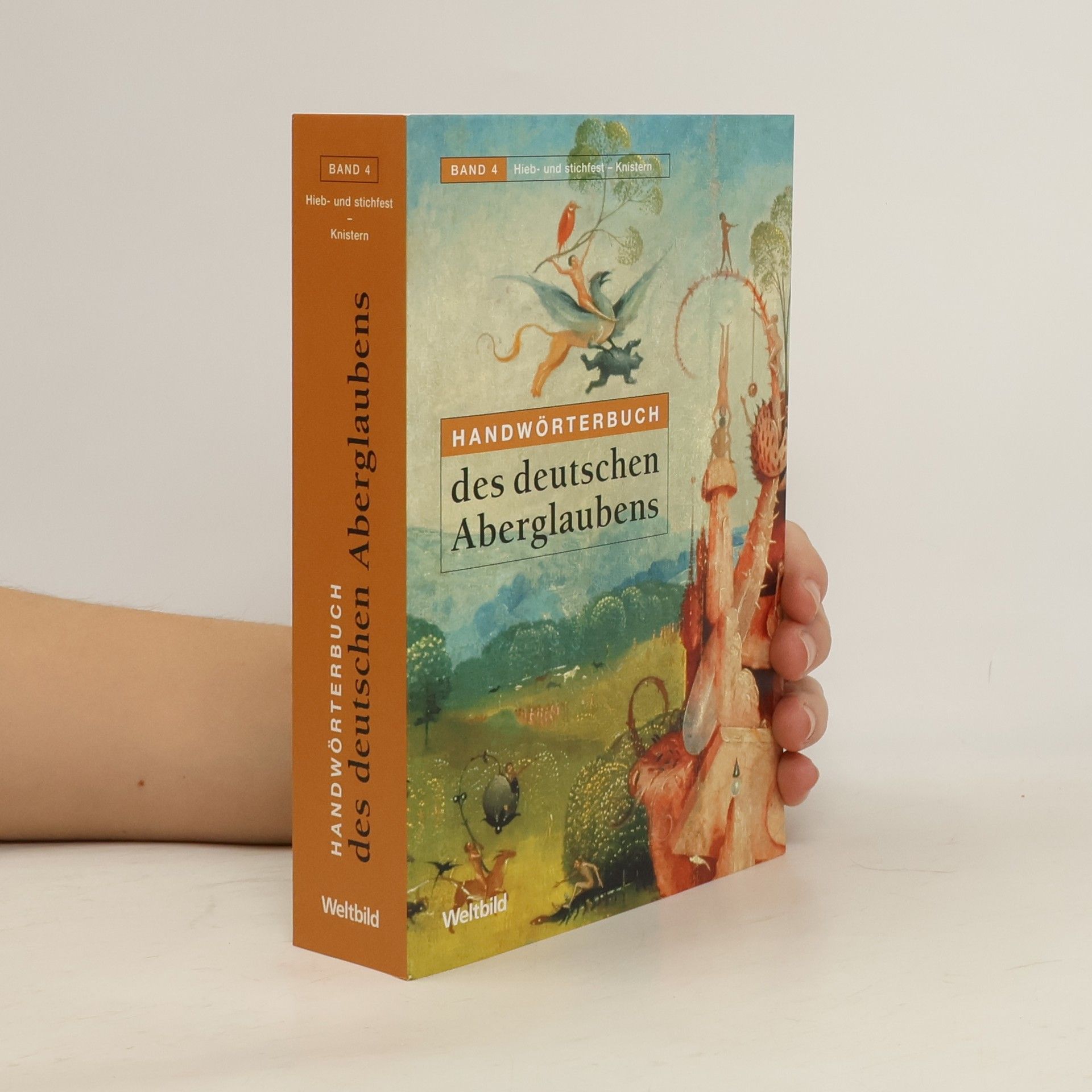 Hanns Baechtold-Stäubli Handwörterbuch des deutschen Aberglaubens 4