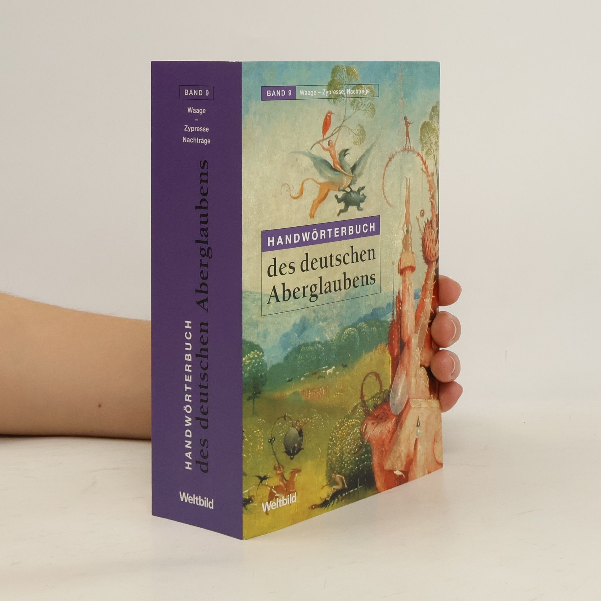 Hanns Baechtold-Stäubli Handwörterbuch des deutschen Aberglaubens 9