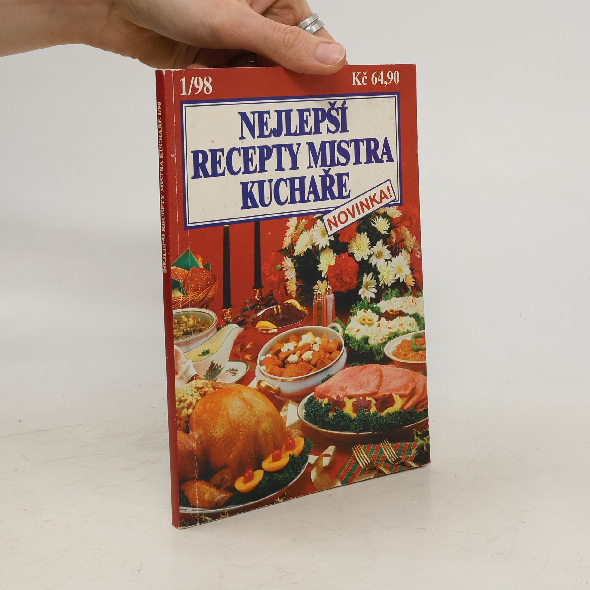 Kolektiv autorů Nejlepší recepty mistra kuchaře 1/98