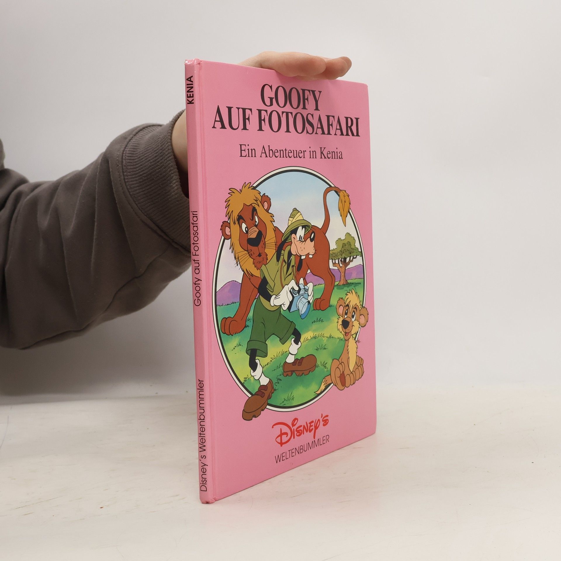 Helga Kronthaler Goofy auf Fotosafari