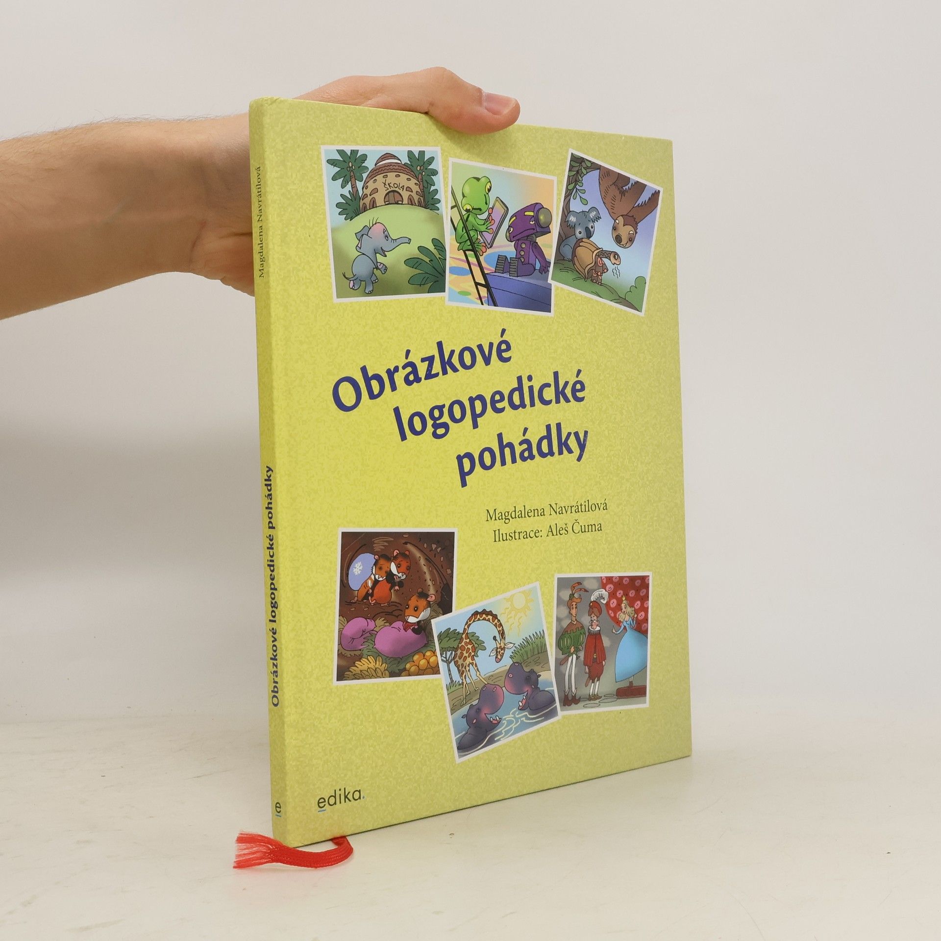 Magdalena Navrátilová Obrázkové logopedické pohádky