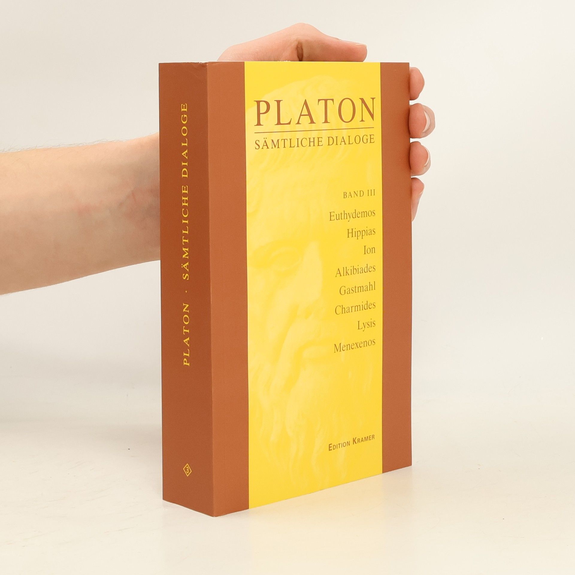 Platón Sämtliche Dialoge. Band III