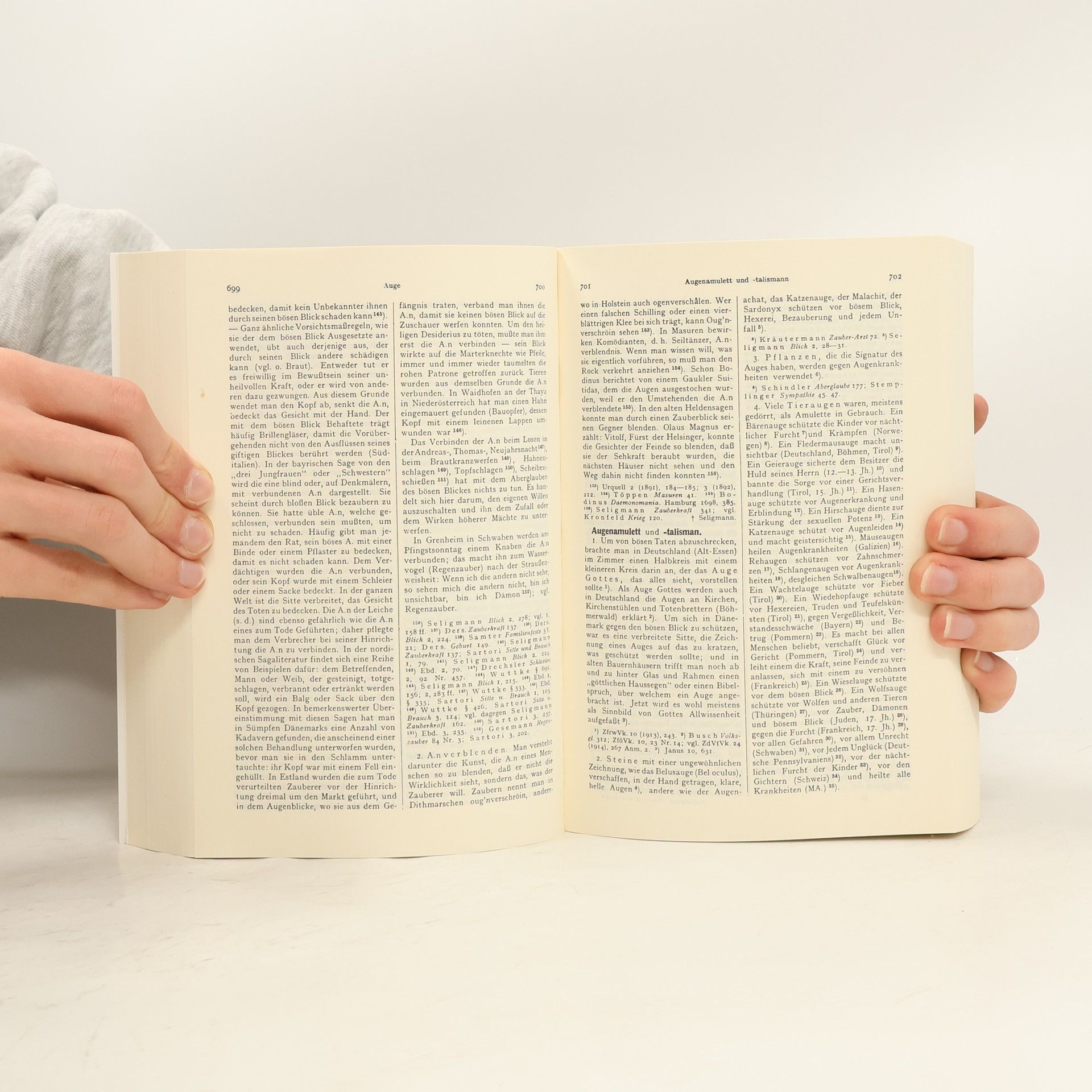Hanns Bächtold-Stäubli Handwörterbuch des deutschen Aberglaubens 1