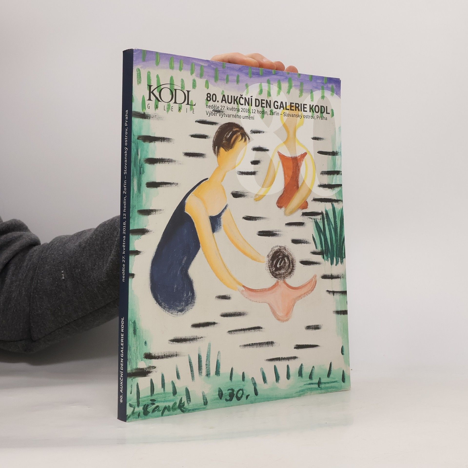 Kolektiv autorů 80. aukční den galerie Kodl