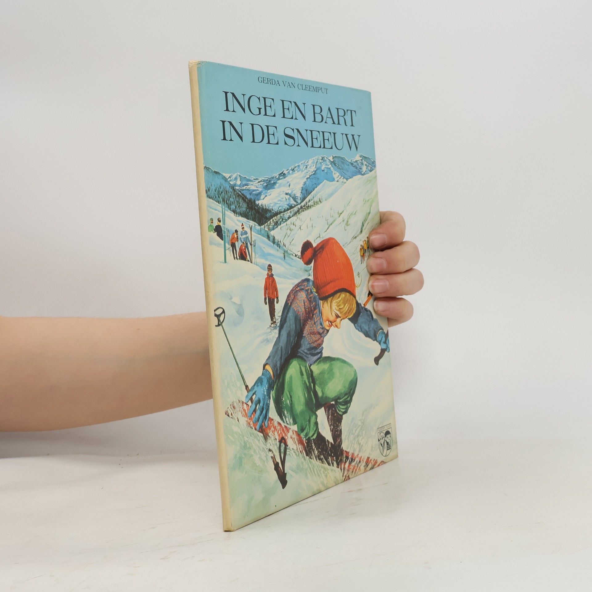 Inge en bart in de sneeuw