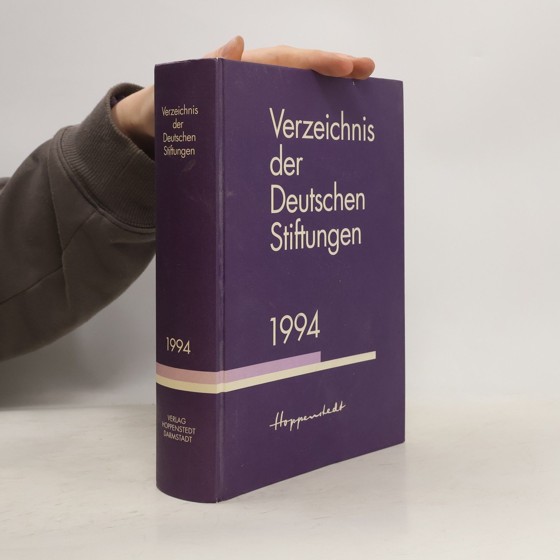 Bundesverband Deutscher Stiftungen e.V. Verzeichnis der Deutschen Stiftungen