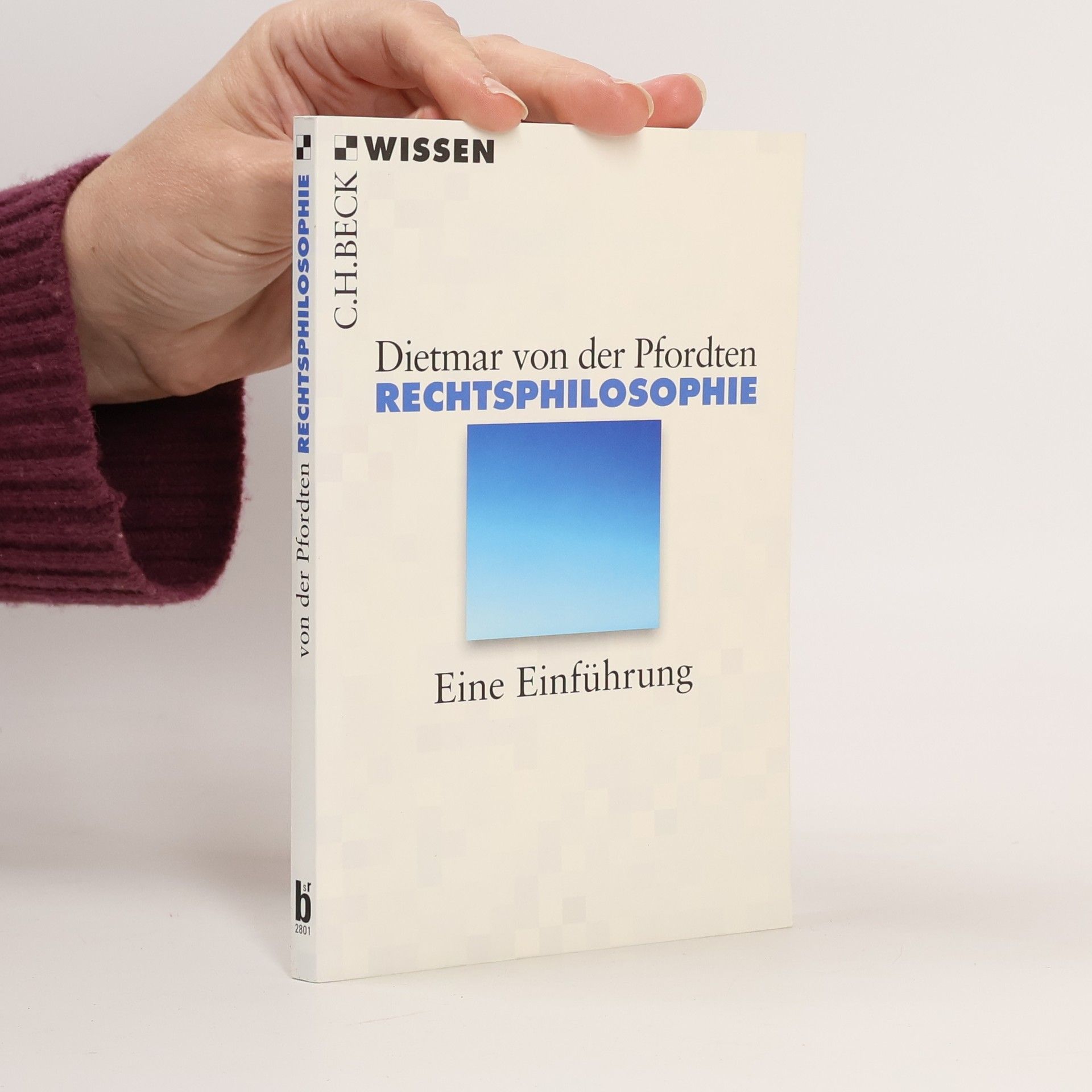 Dietmar von der Pfordten Rechtsphilosophie