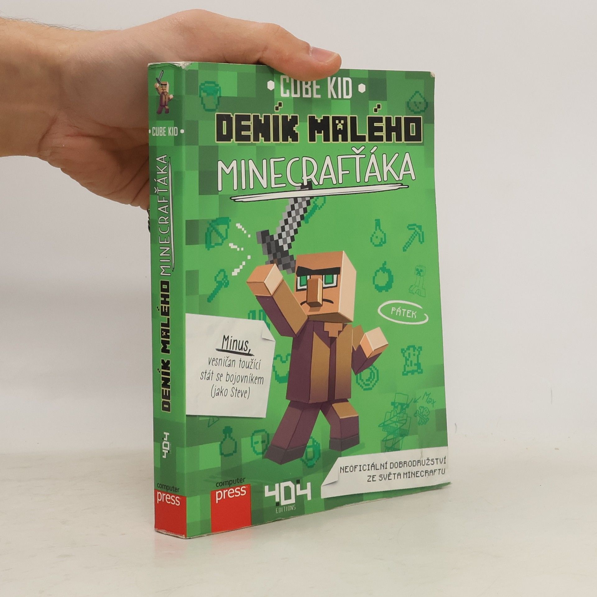 Cube Kid Deník malého Minecrafťáka