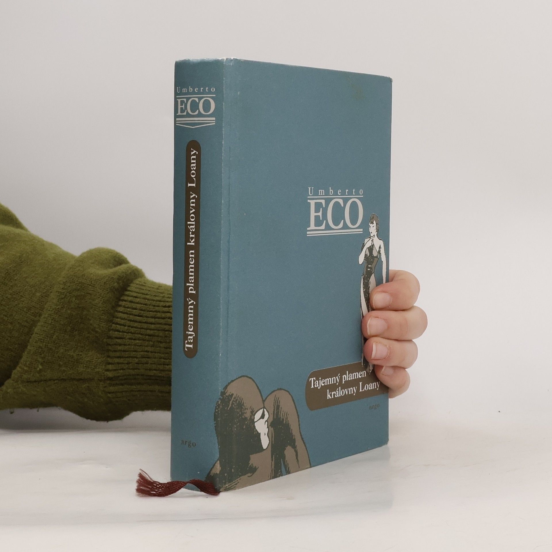 Umberto Eco Tajemný plamen královny Loany: Ilustrovaný román