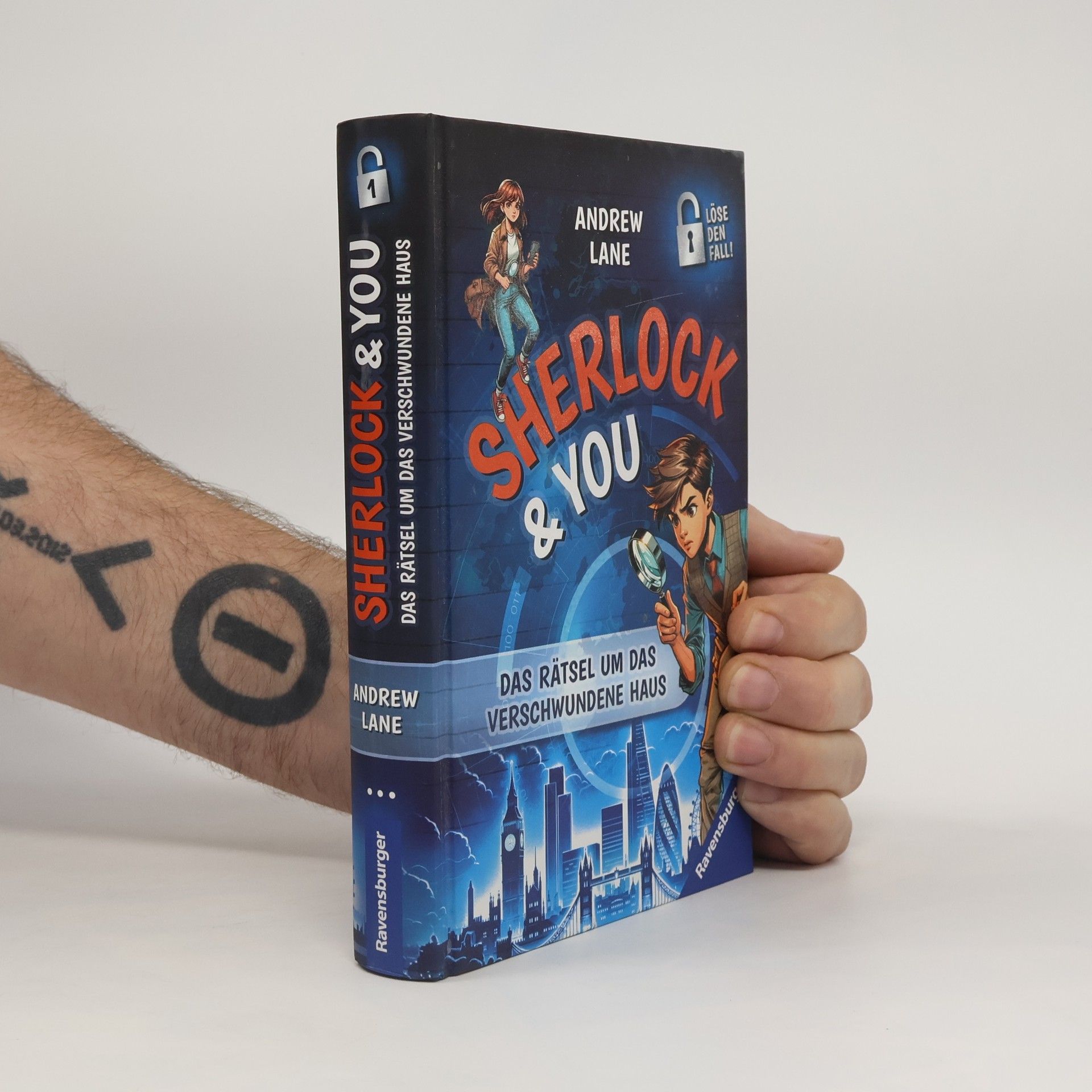 Andy Lane Sherlock & You, Band 1: Das Rätsel um das verschwundene Haus. Ein Rätsel-Krimi von "Young Sherlock Holmes"-Erfolgsautor Andrew Lane!