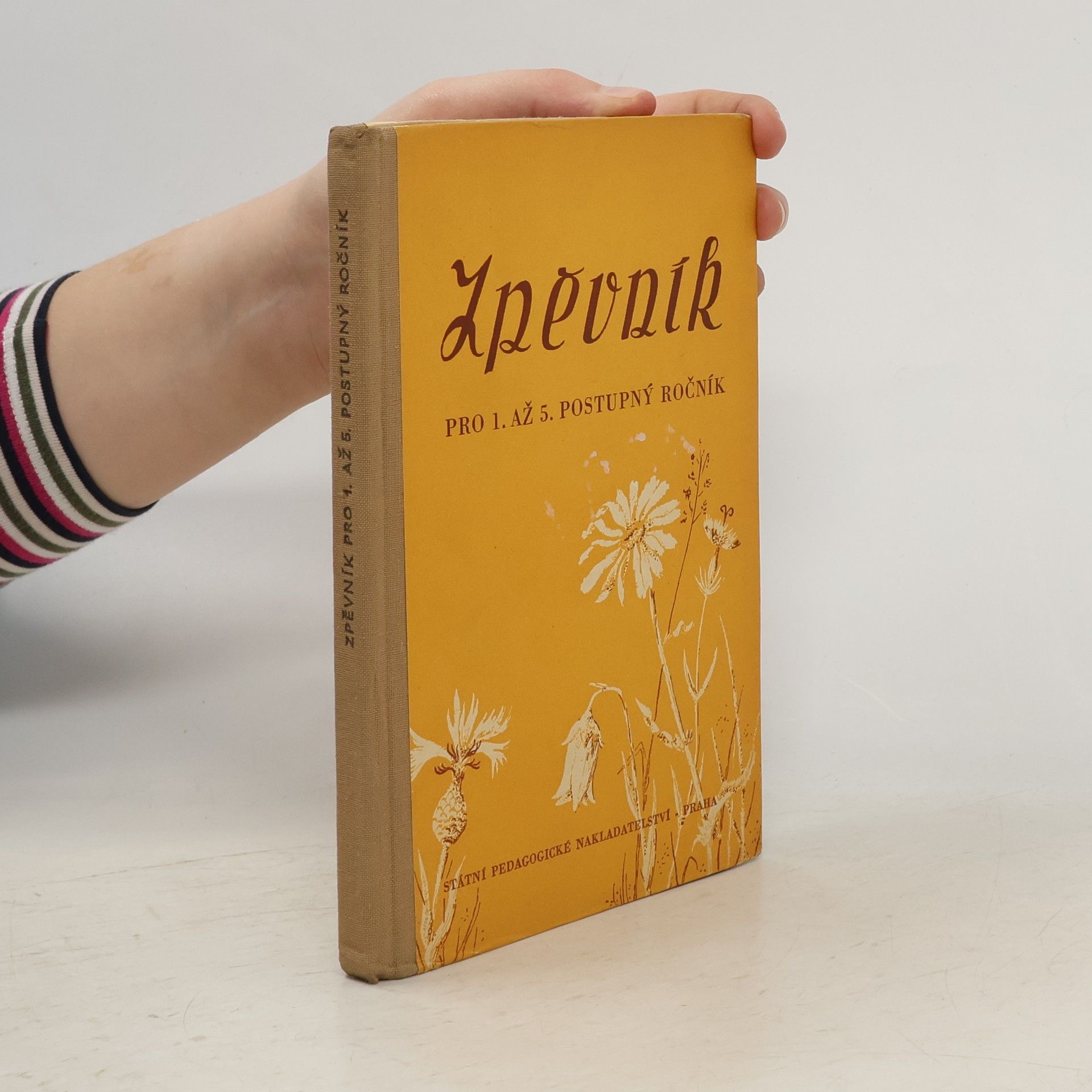 Alois Šebestík Zpěvník pro 1. až 5. postupný ročník všeobecně vzdělávacích škol