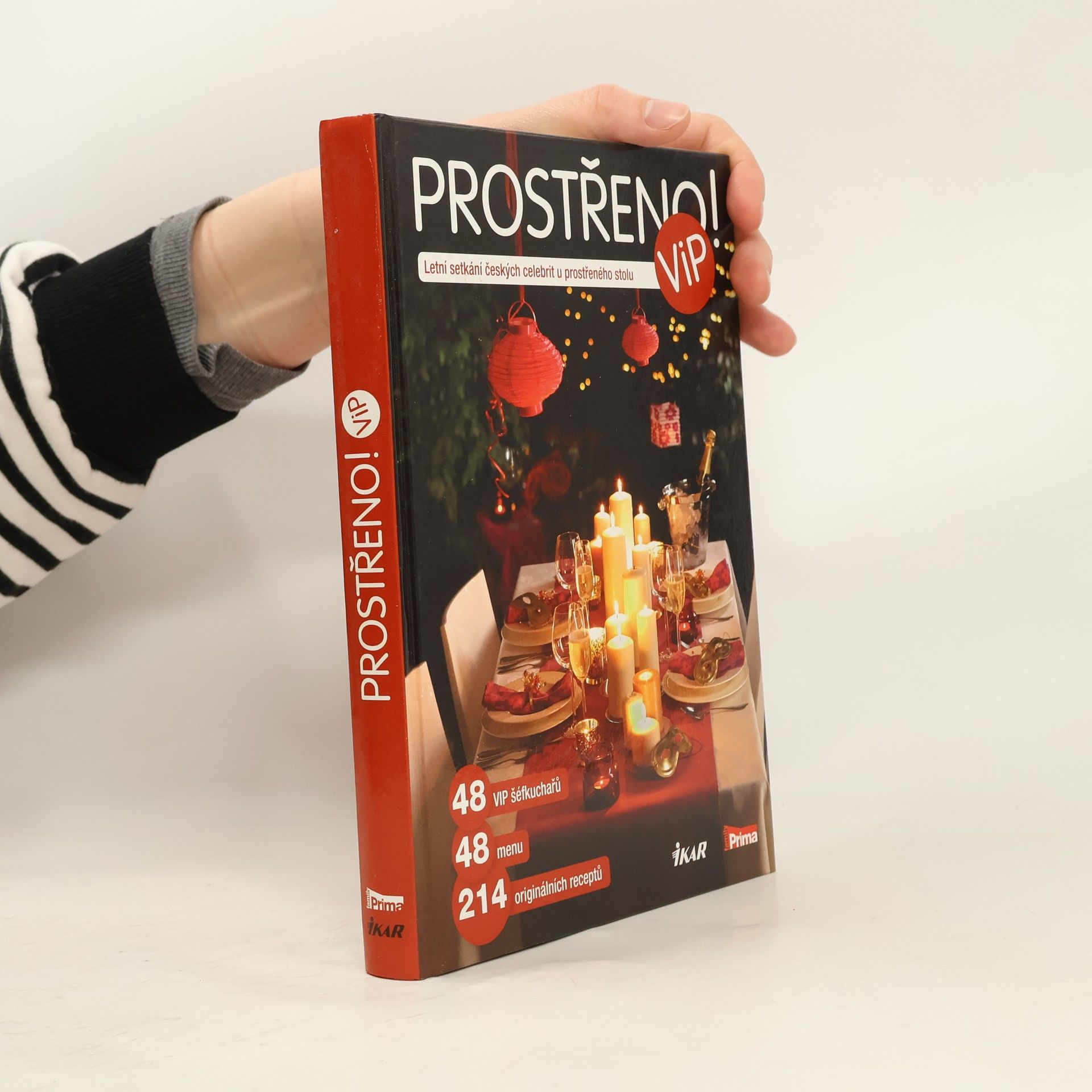 Marie Formačková Prostřeno! ViP: Letní setkání českých celebrit u prostřeného stolu