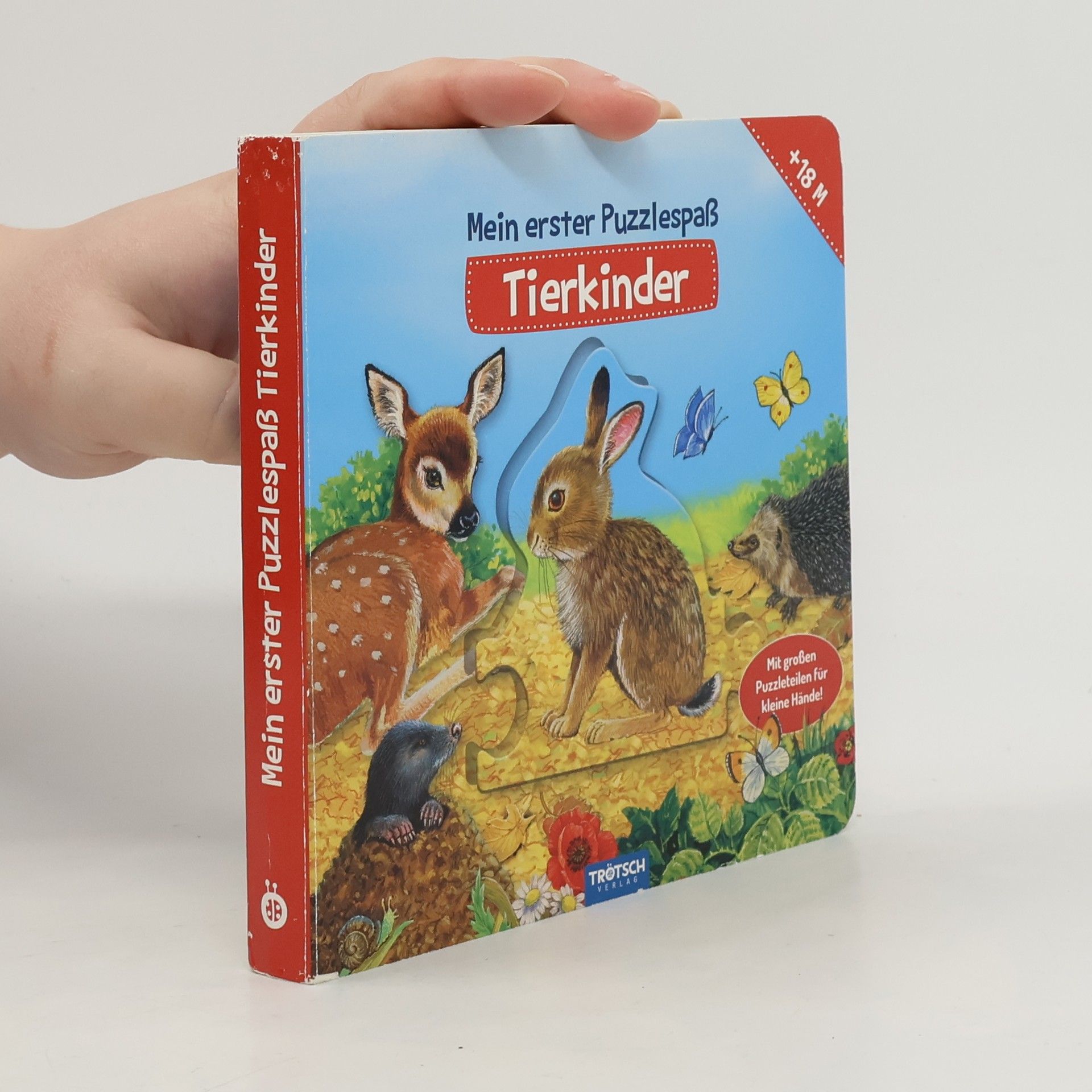Trötsch Verlag Trötsch Puzzlebuch Mein erster Puzzlespaß Tierkinder