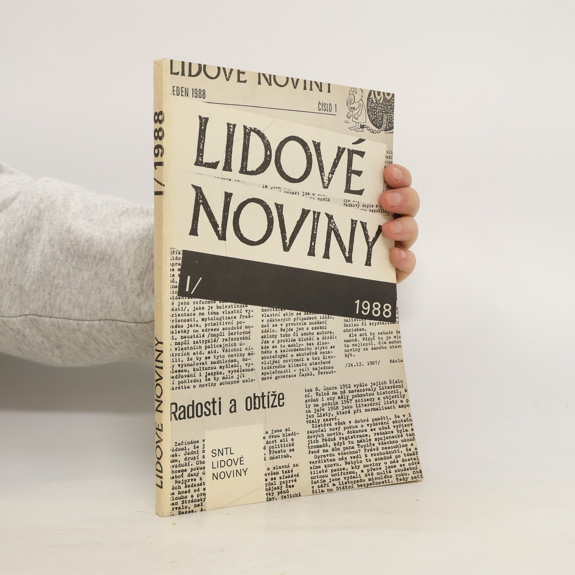 Collectif d'auteurs Lidové noviny 1/1988