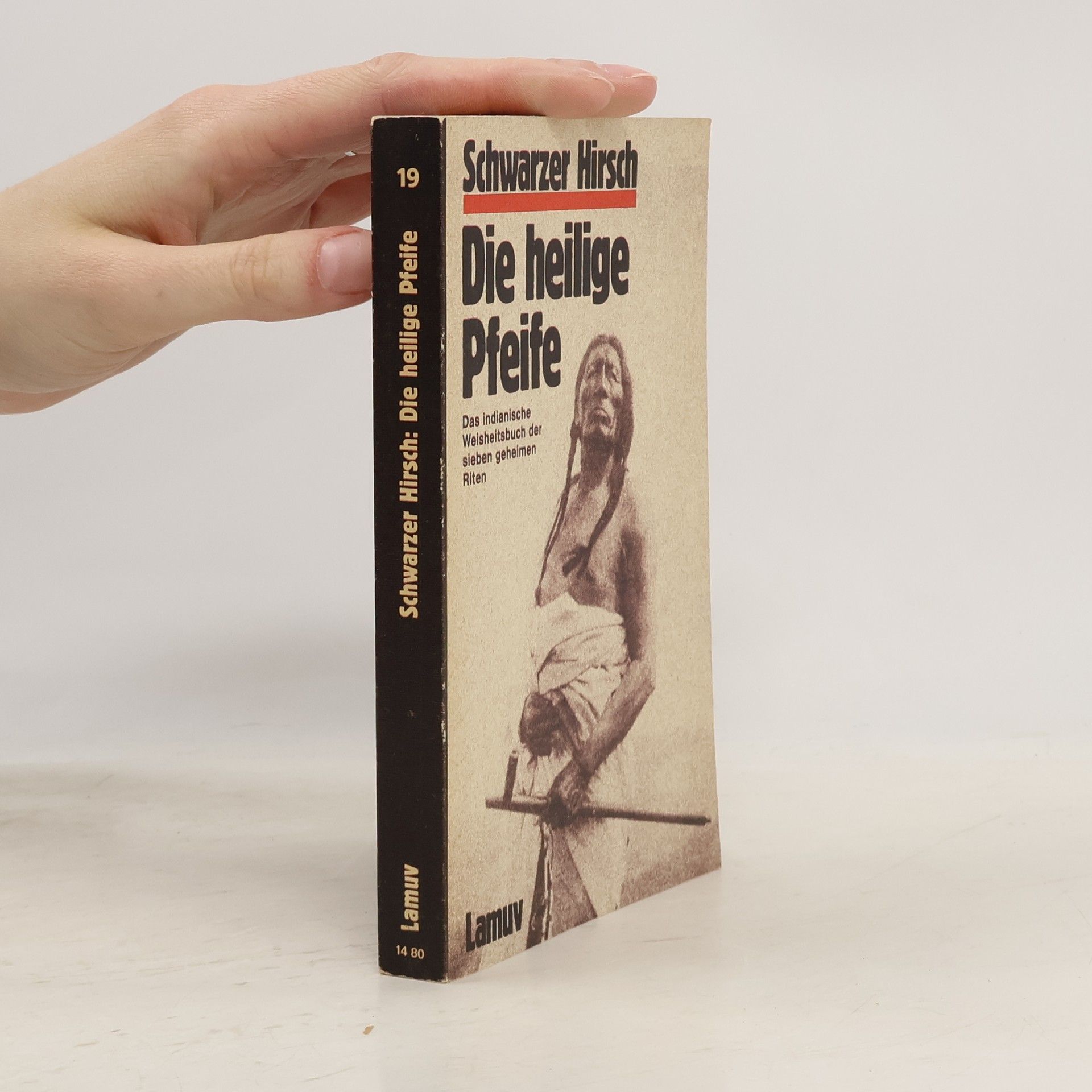 Schwarzer Hirsch Die heilige Pfeife