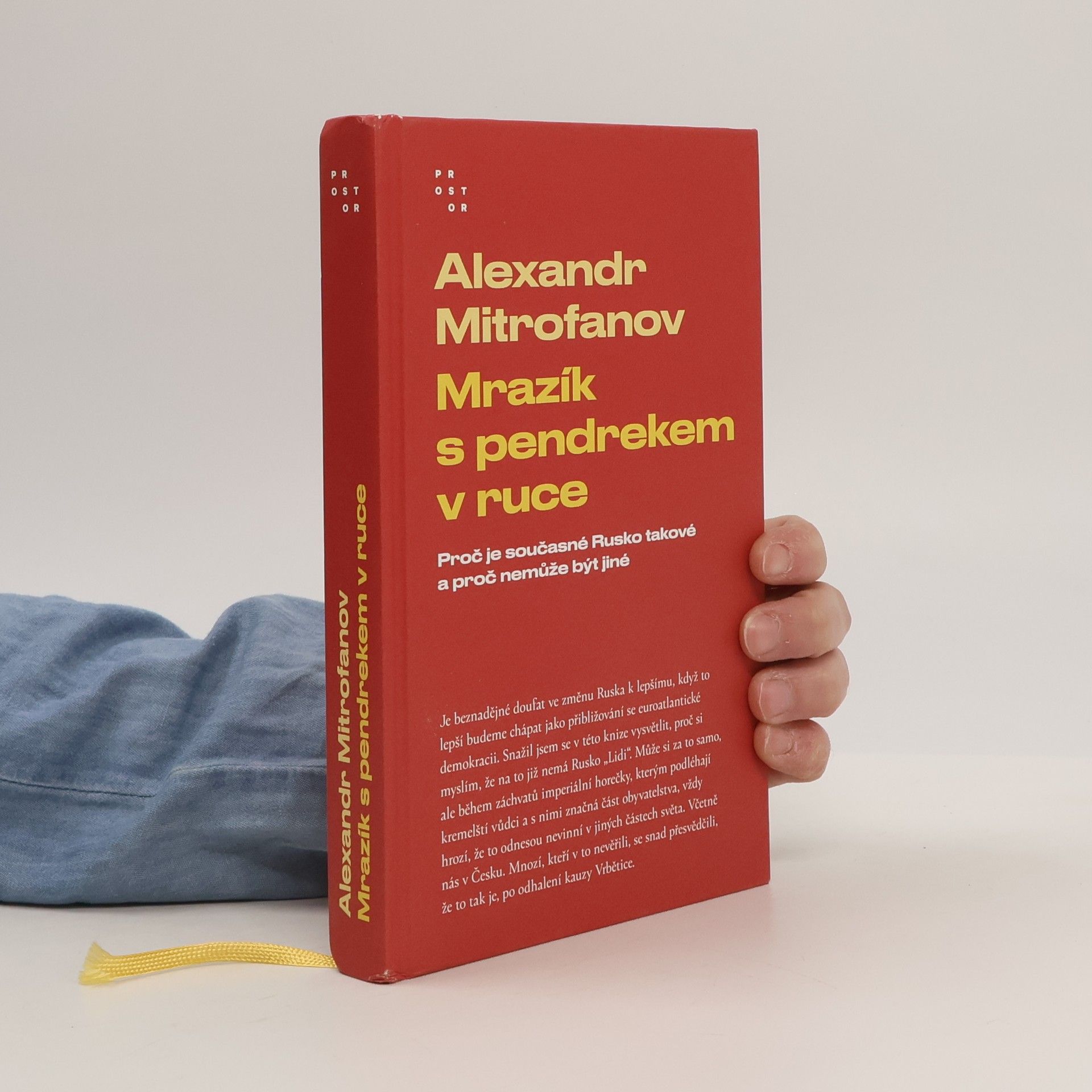 Alexandr Mitrofanov Mrazík s pendrekem v ruce