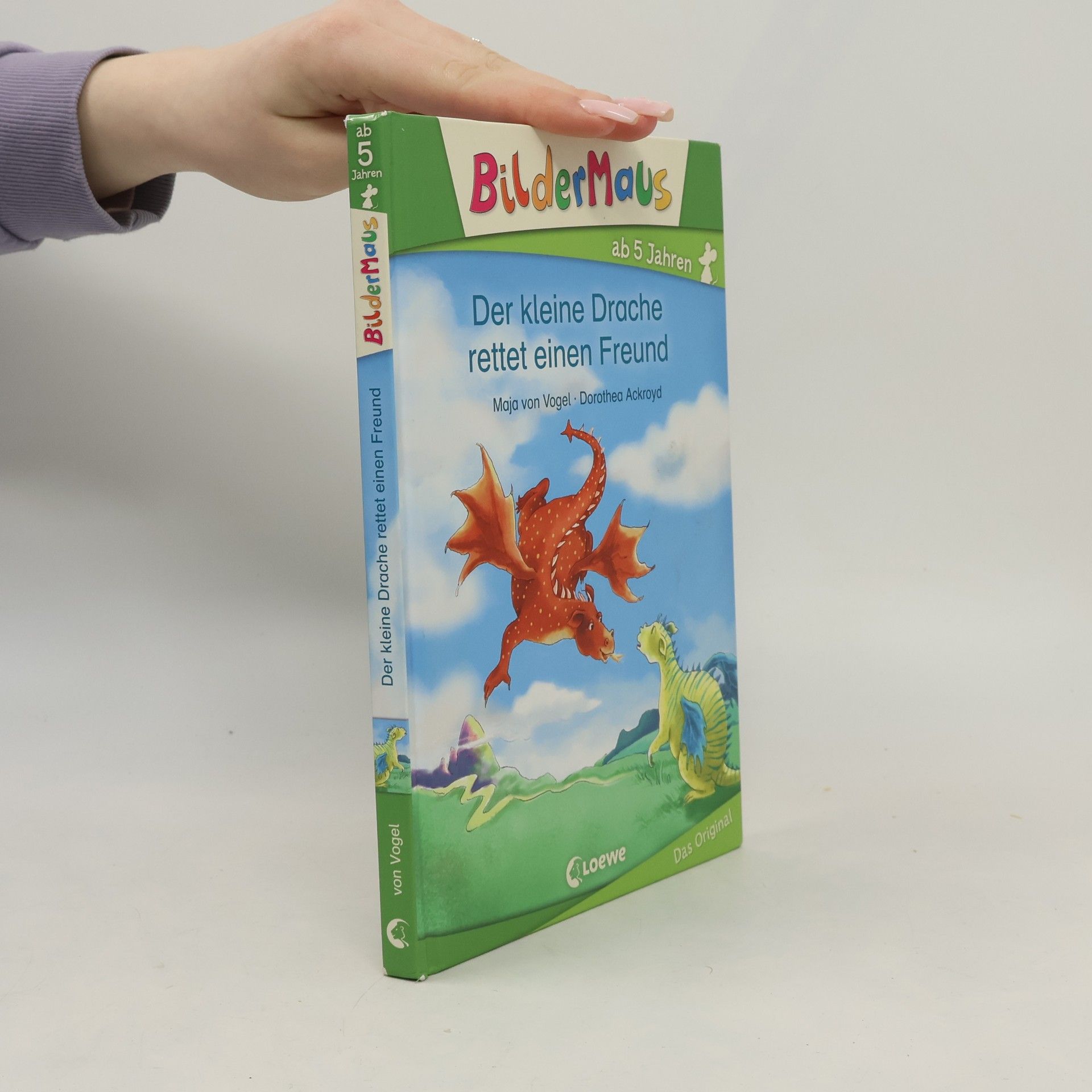 Maja von Vogel Bildermaus: Der kleine Drache rettet einen Freund