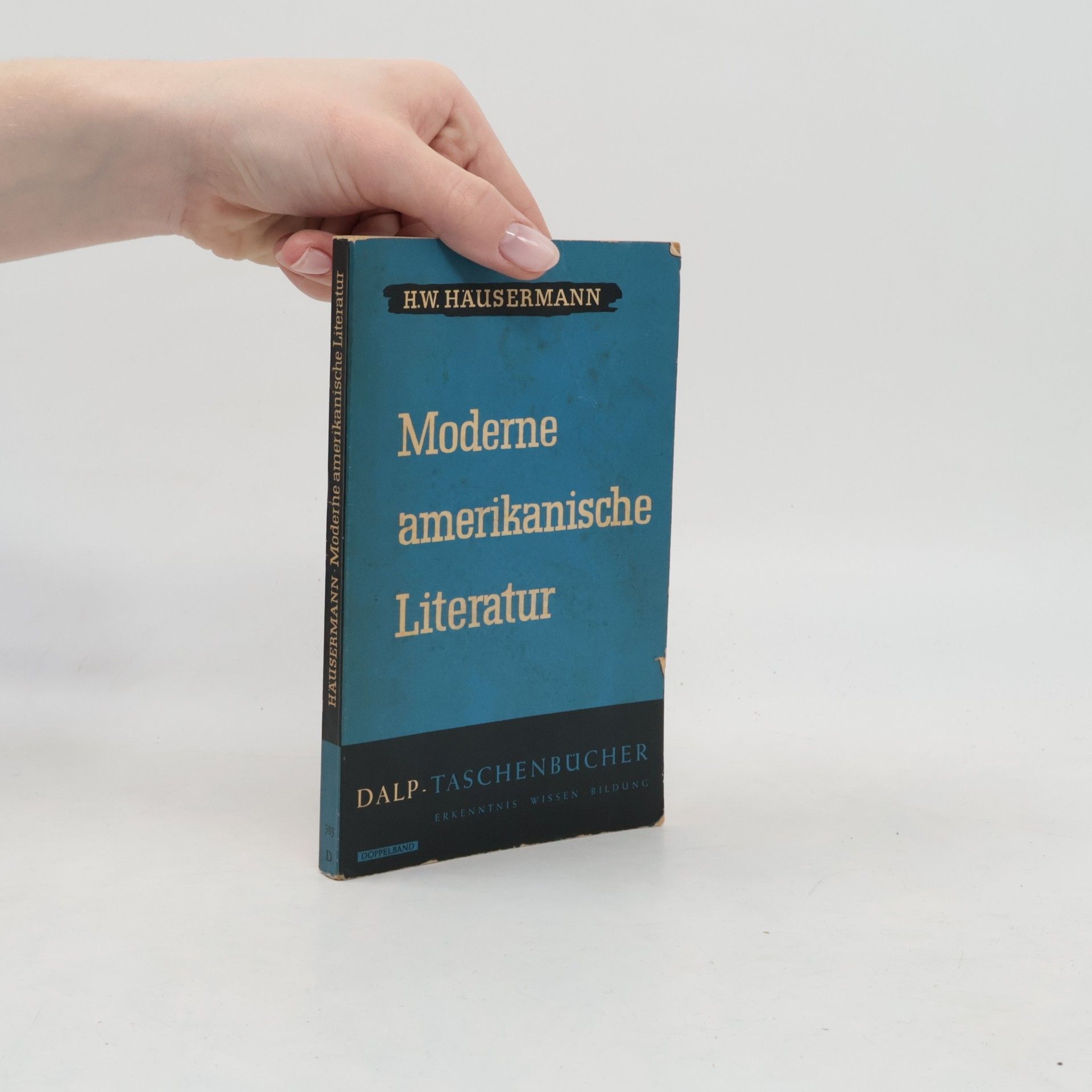 Hans Walter Häusermann Moderne amerikanische Literatur