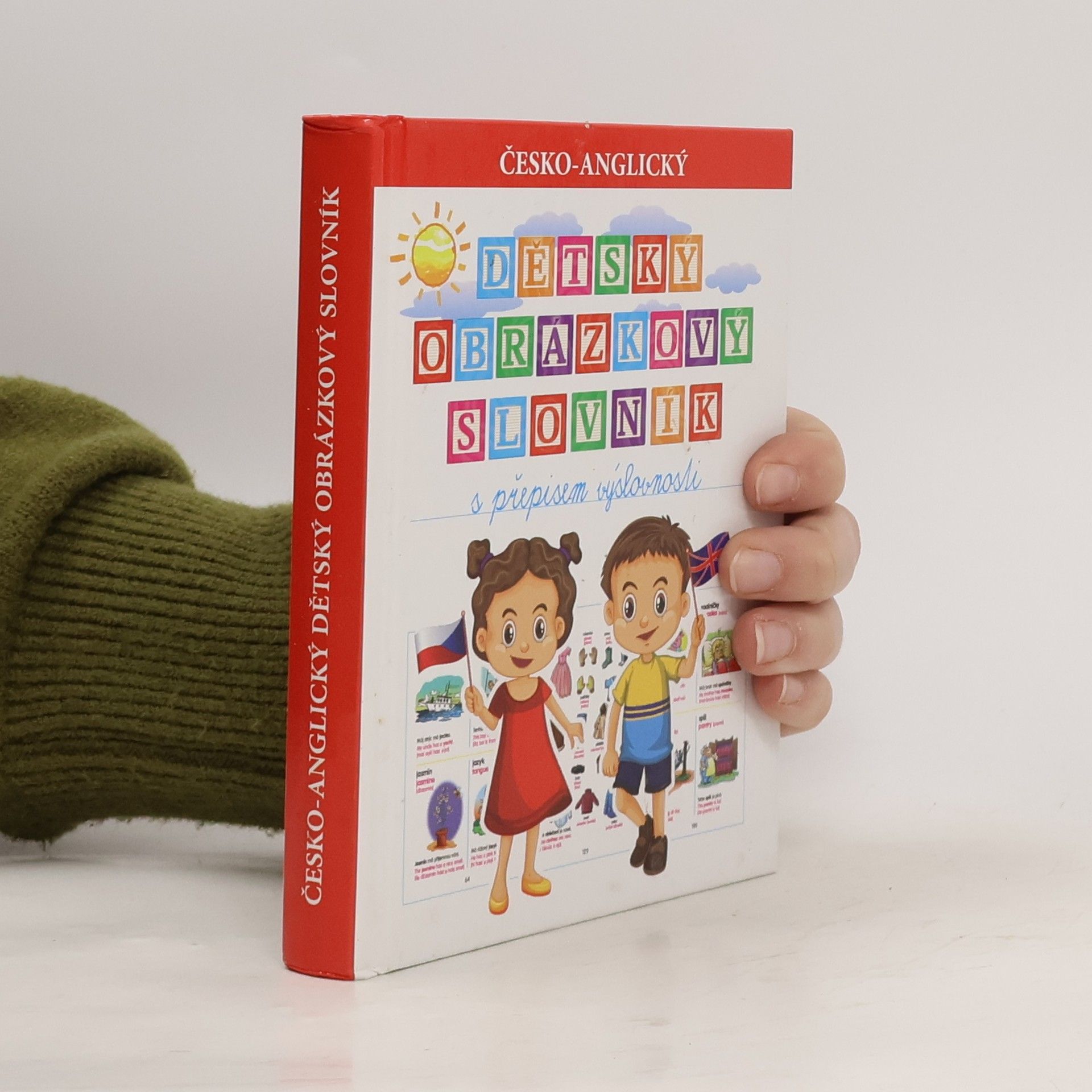 Česko-anglický dětský obrázkový slovník : s přepisem výslovnosti