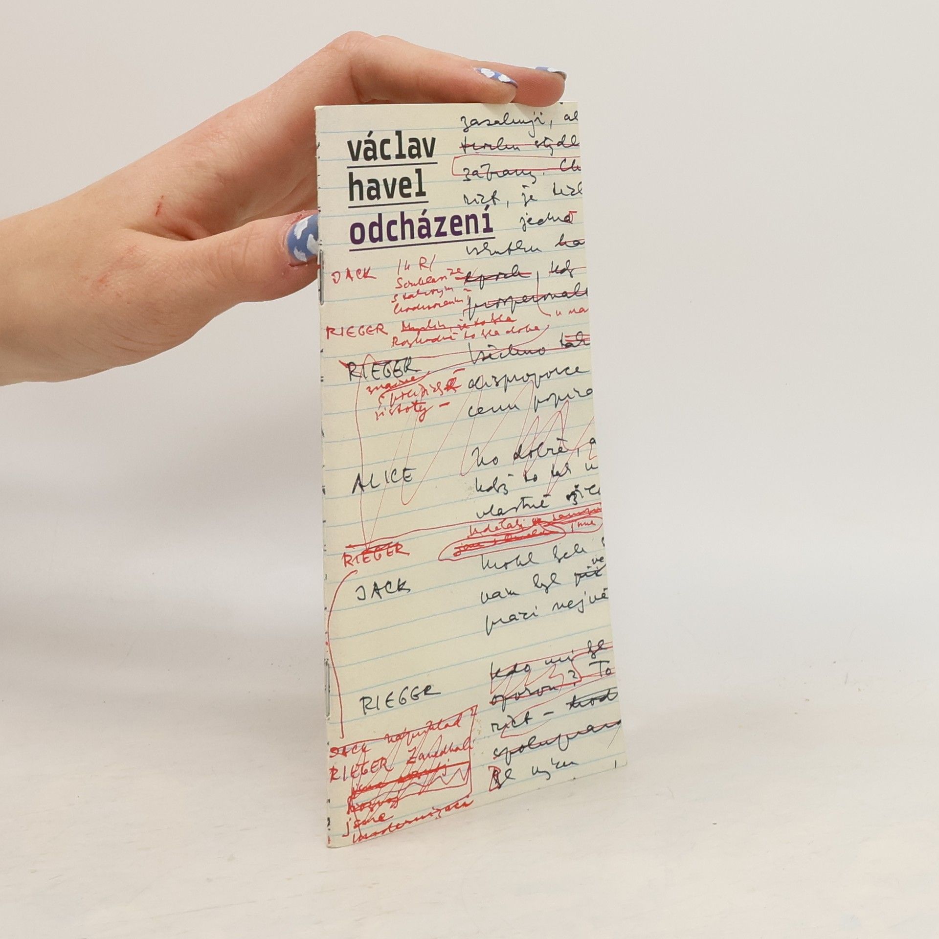 Václav Havel. Odcházení. Program