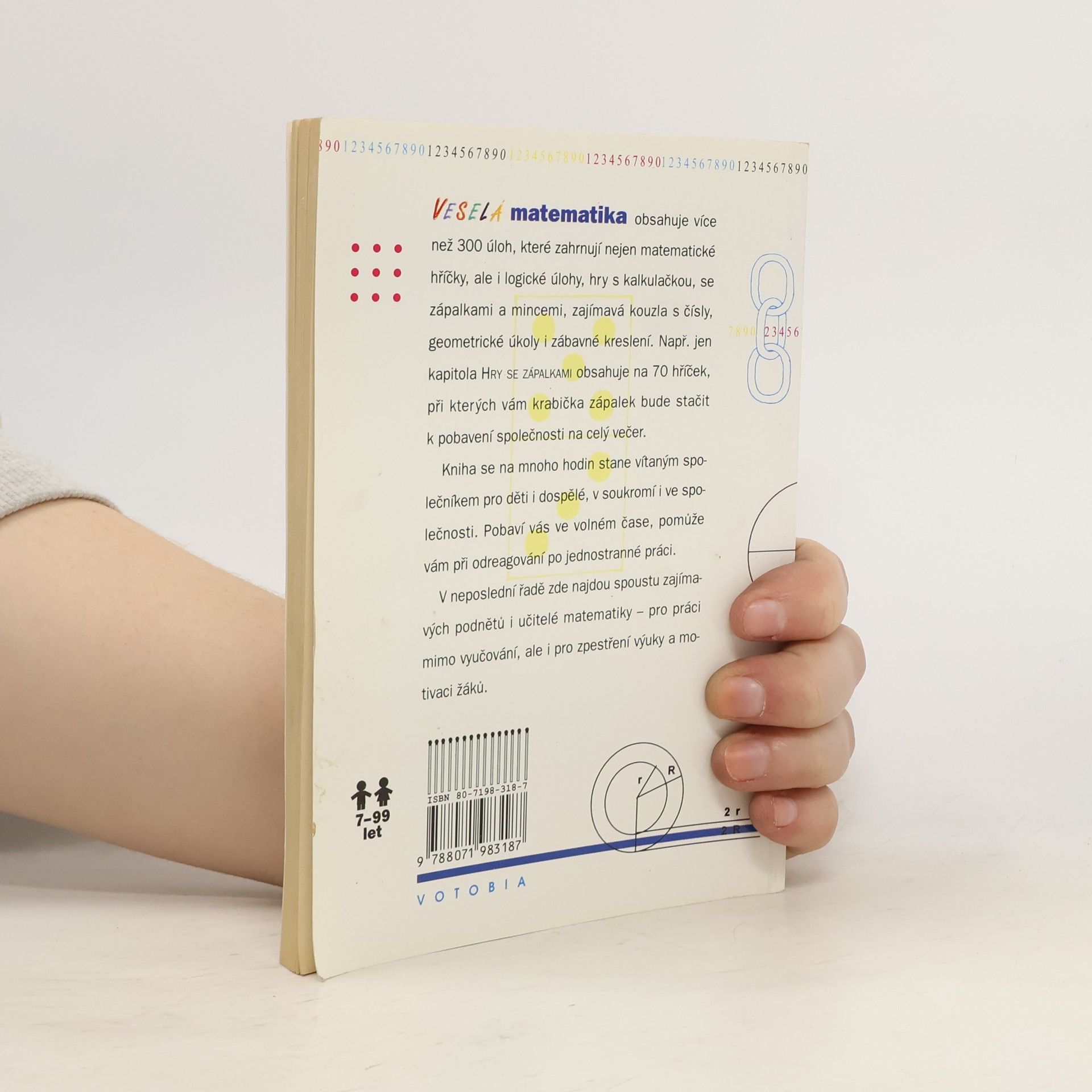 Jiří Loukota Veselá matematika aneb Kouzla, hříčky, hádanky, rébusy, lamohlavy